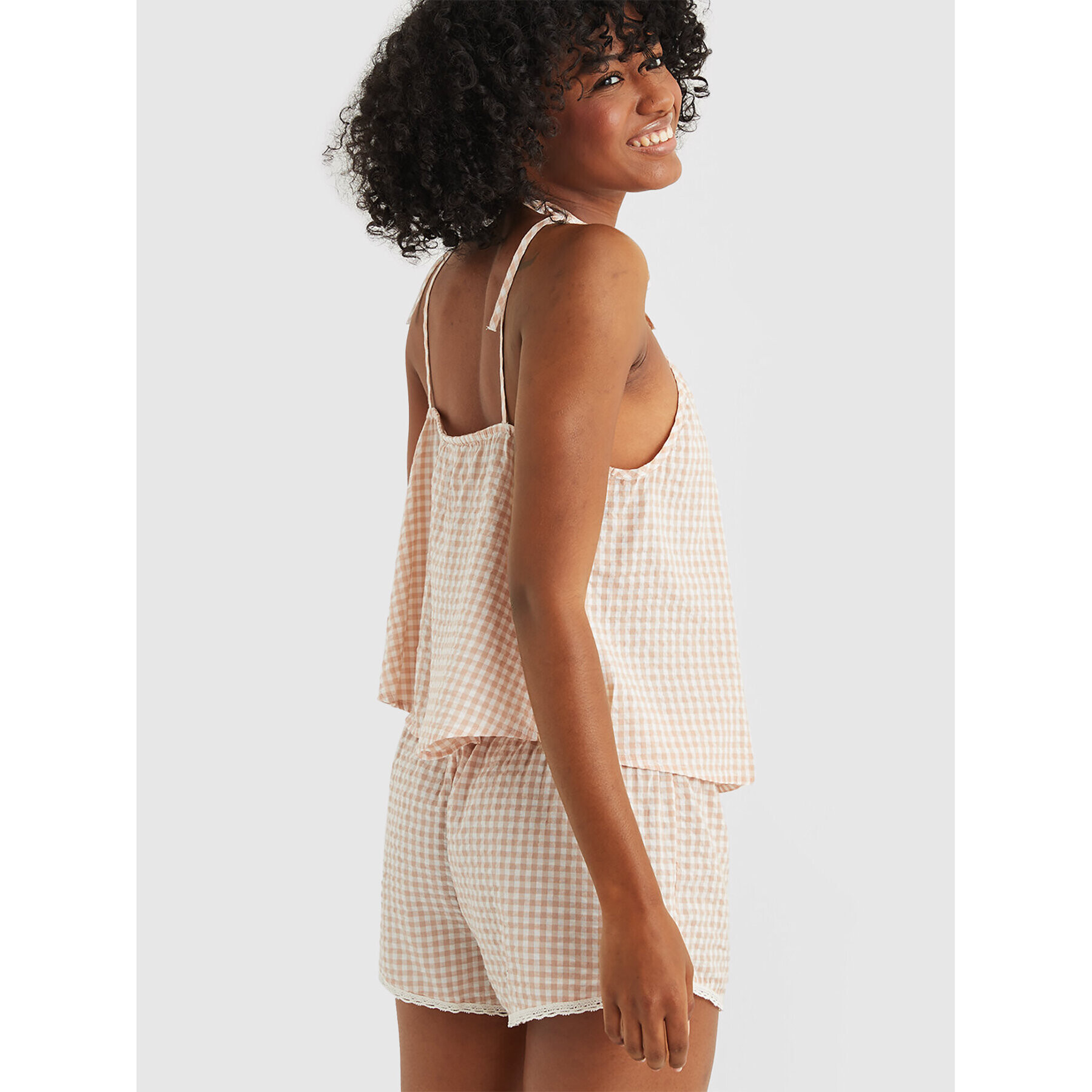 aerie Пижамени шорти 066-6495-1014 Бежов - Pepit.bg