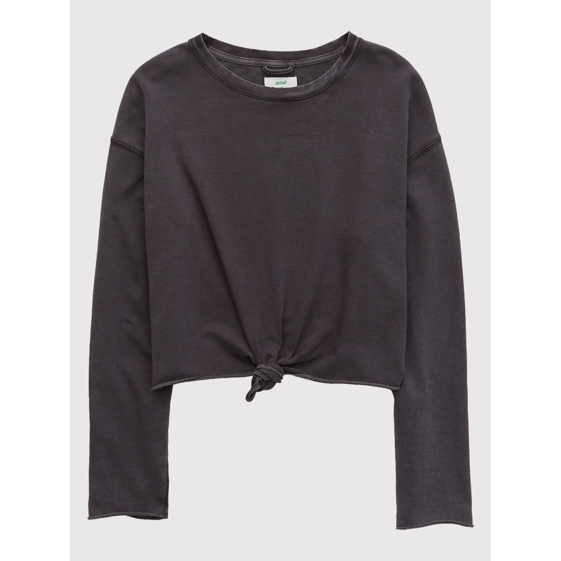 aerie Суитшърт 065-0743-1011 Сив Regular Fit - Pepit.bg