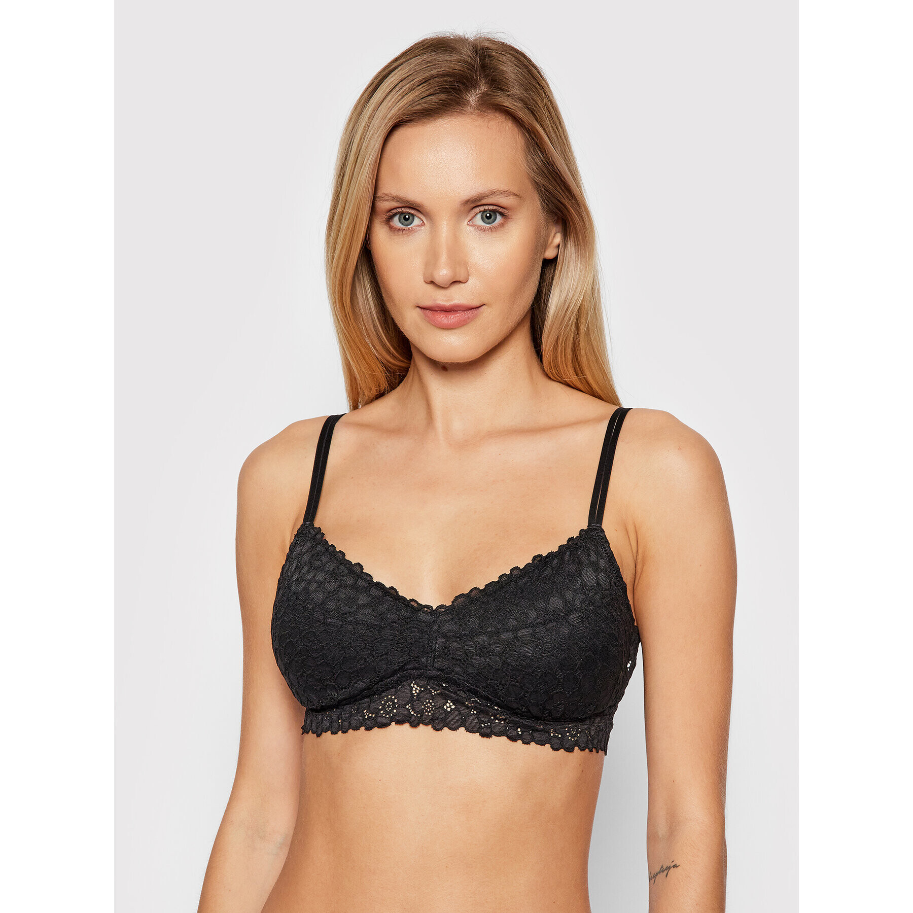 aerie Сутиен без банели 069-1697-3120 Черен - Pepit.bg