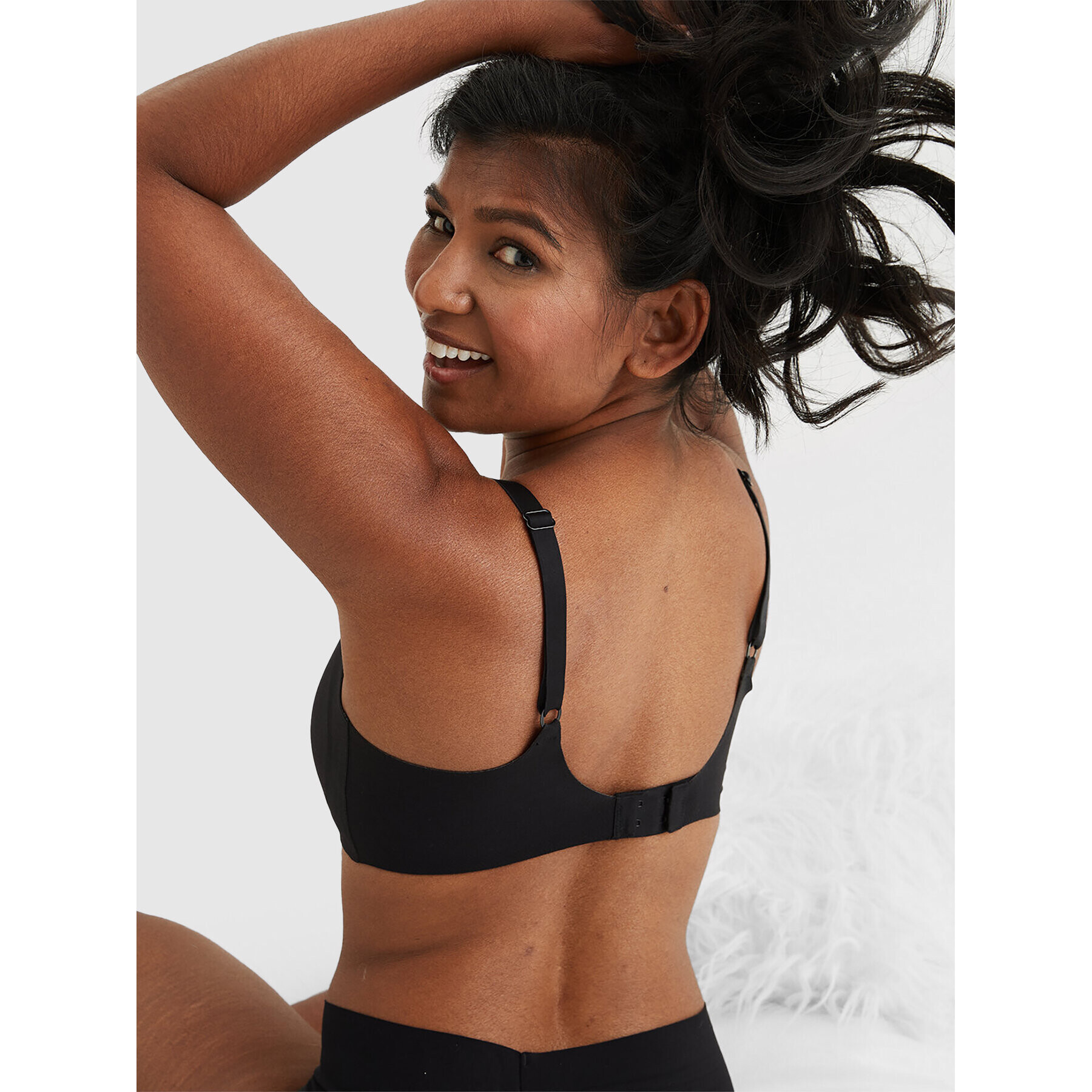 aerie Сутиен без банели 069-2693-8201 Черен - Pepit.bg
