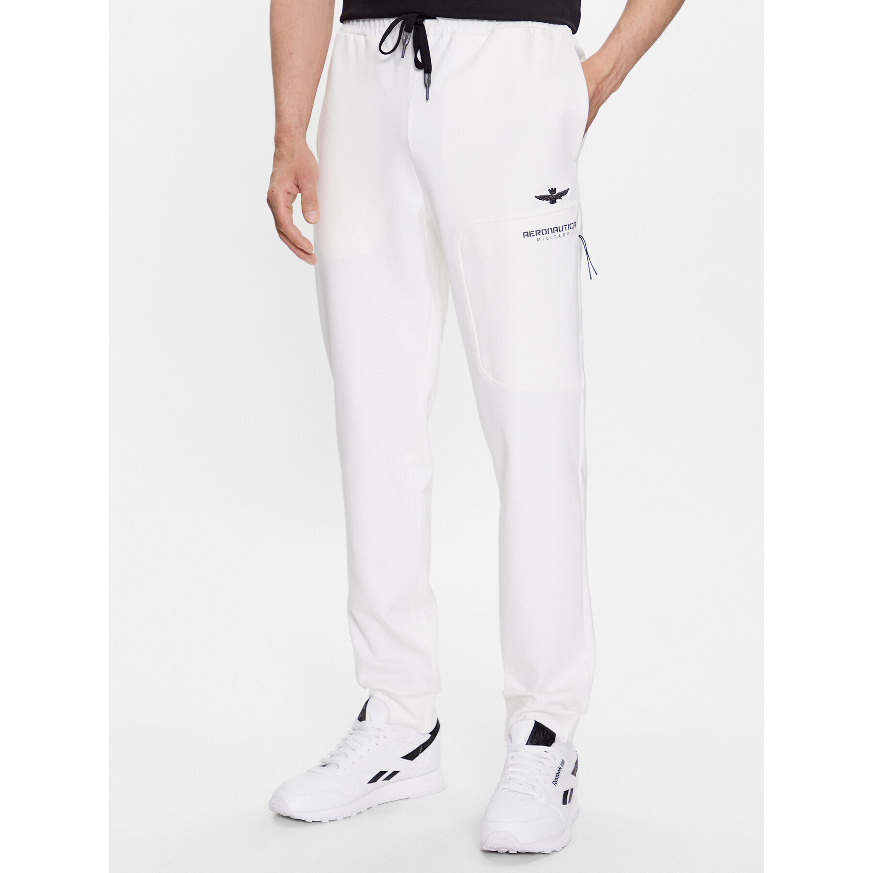 Aeronautica Militare Анцуг 231TF039F502 Бял Regular Fit - Pepit.bg