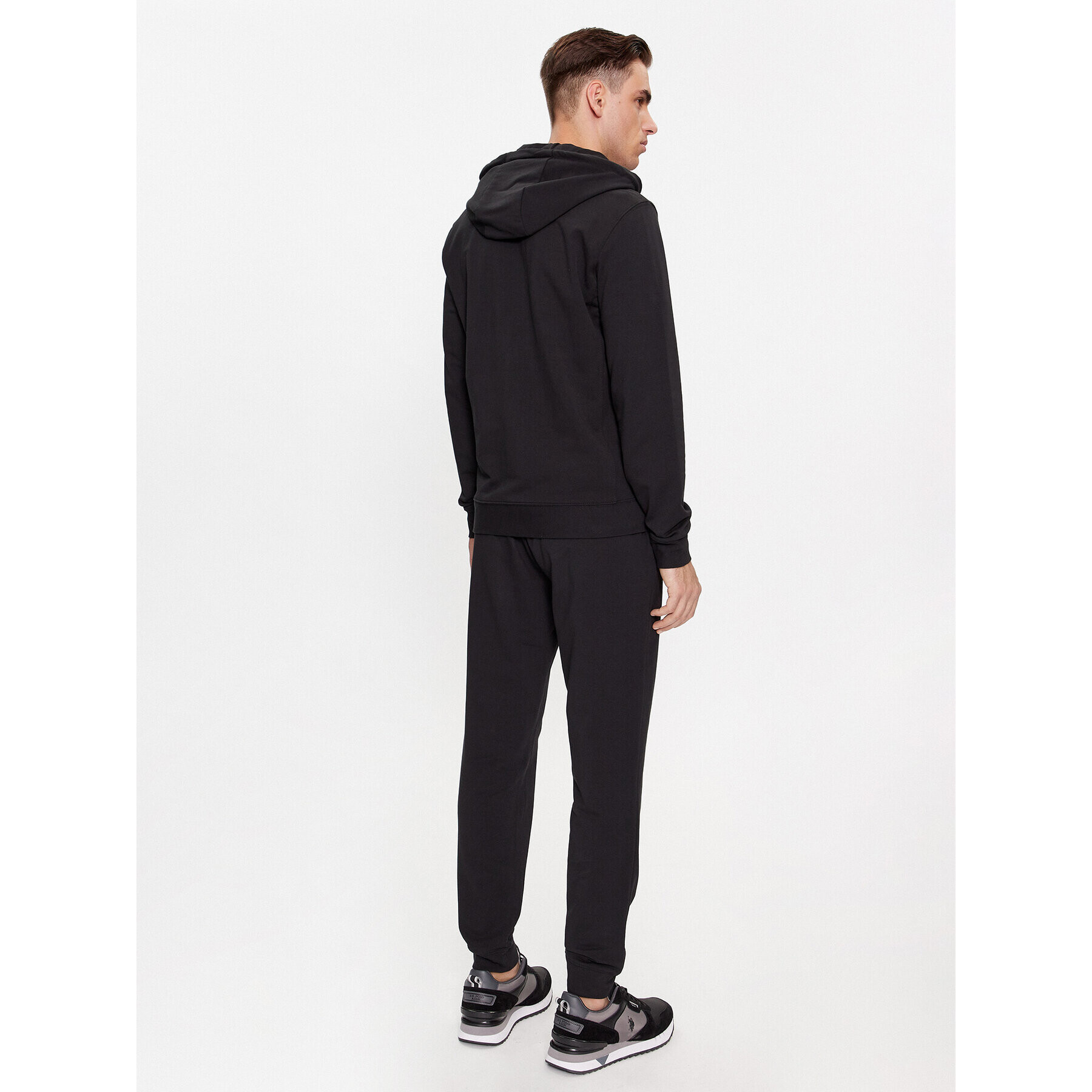 Aeronautica Militare Анцуг 232TF022F459 Черен Regular Fit - Pepit.bg