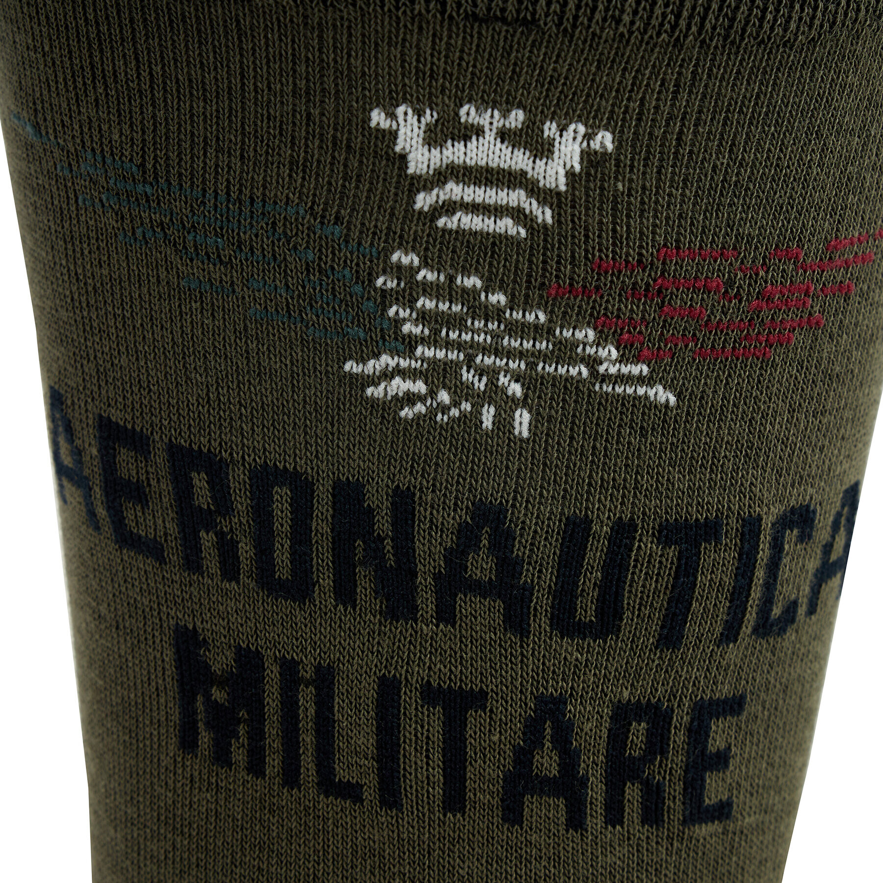 Aeronautica Militare Чорапи дълги мъжки 231CZ011L499 Зелен - Pepit.bg