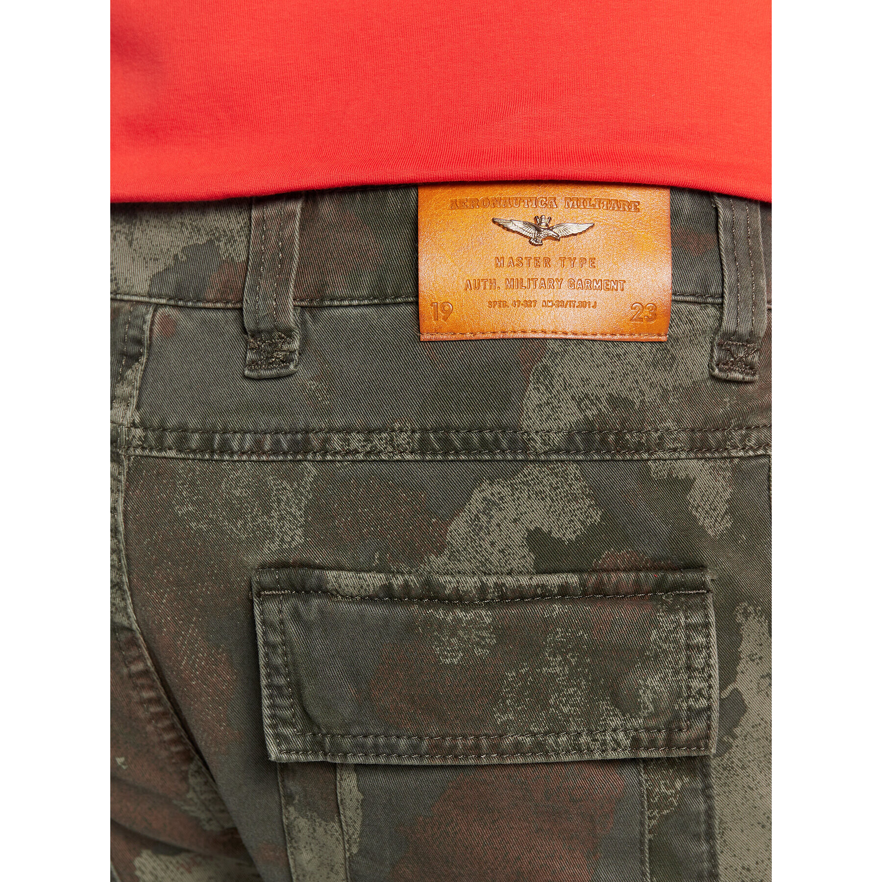 Aeronautica Militare Джогъри 222PA1510CT3041 Зелен Slim Fit - Pepit.bg