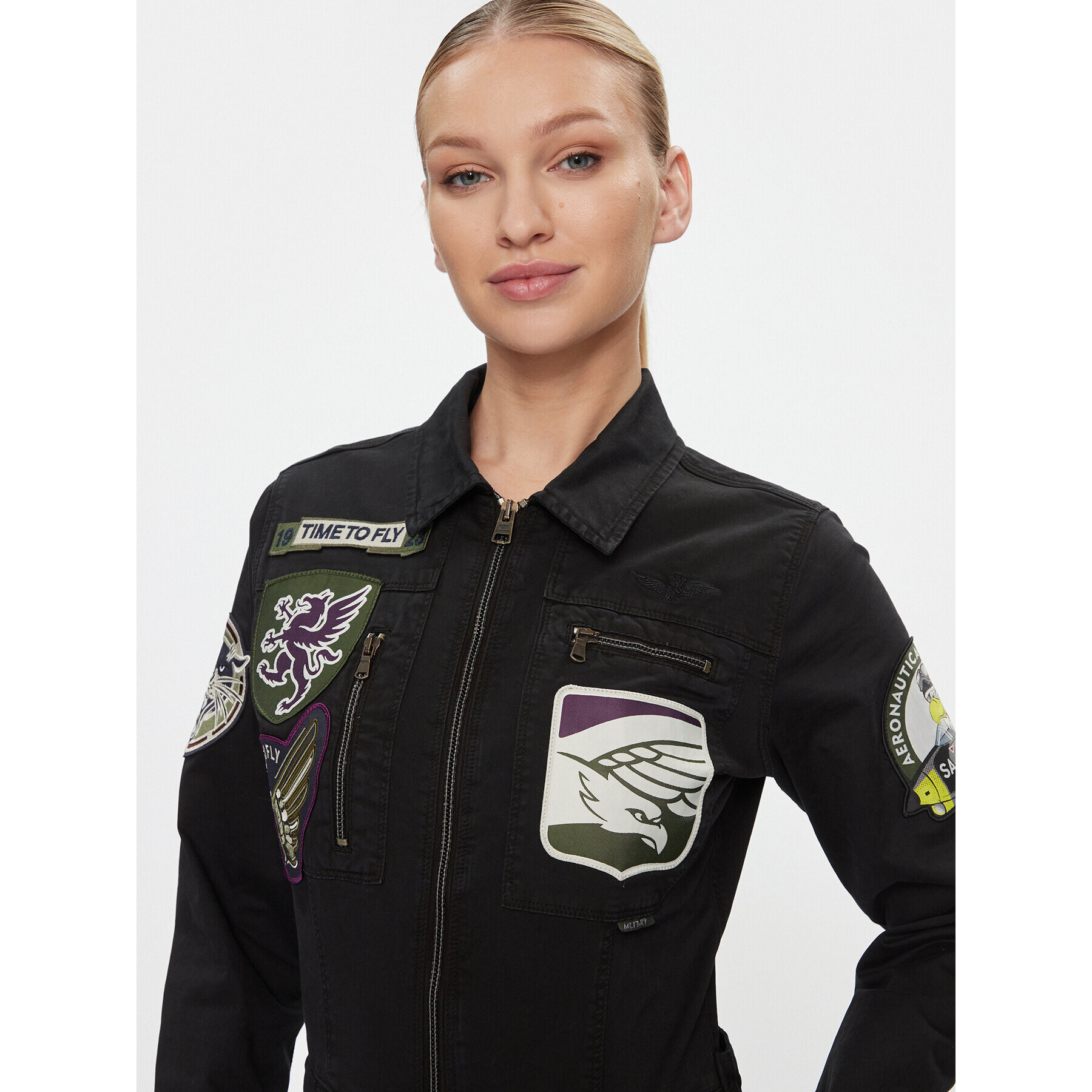 Aeronautica Militare Гащеризон 232TU129DCT3189 Черен Regular Fit - Pepit.bg