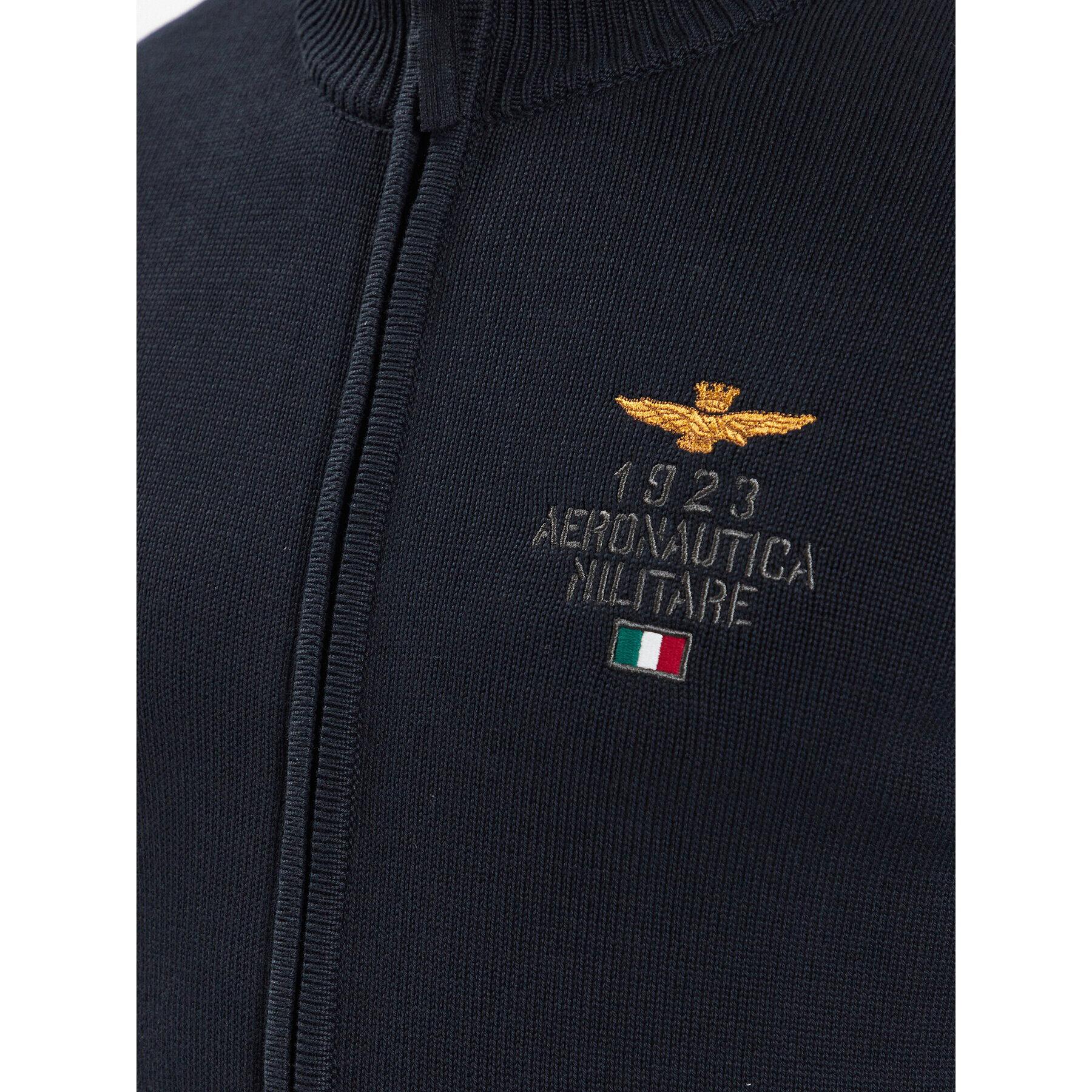 Aeronautica Militare Кардиган 231MA1420L493 Тъмносин Regular Fit - Pepit.bg