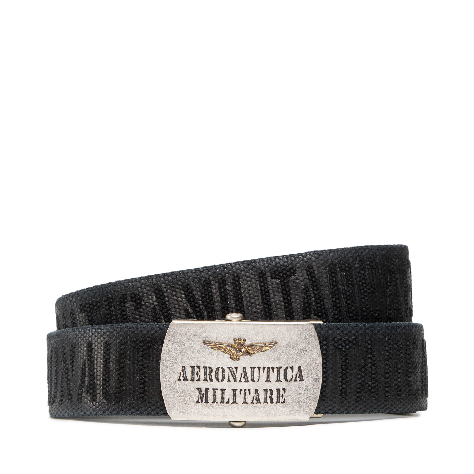 Aeronautica Militare Мъжки колан 221CI271CT2957 Черен - Pepit.bg