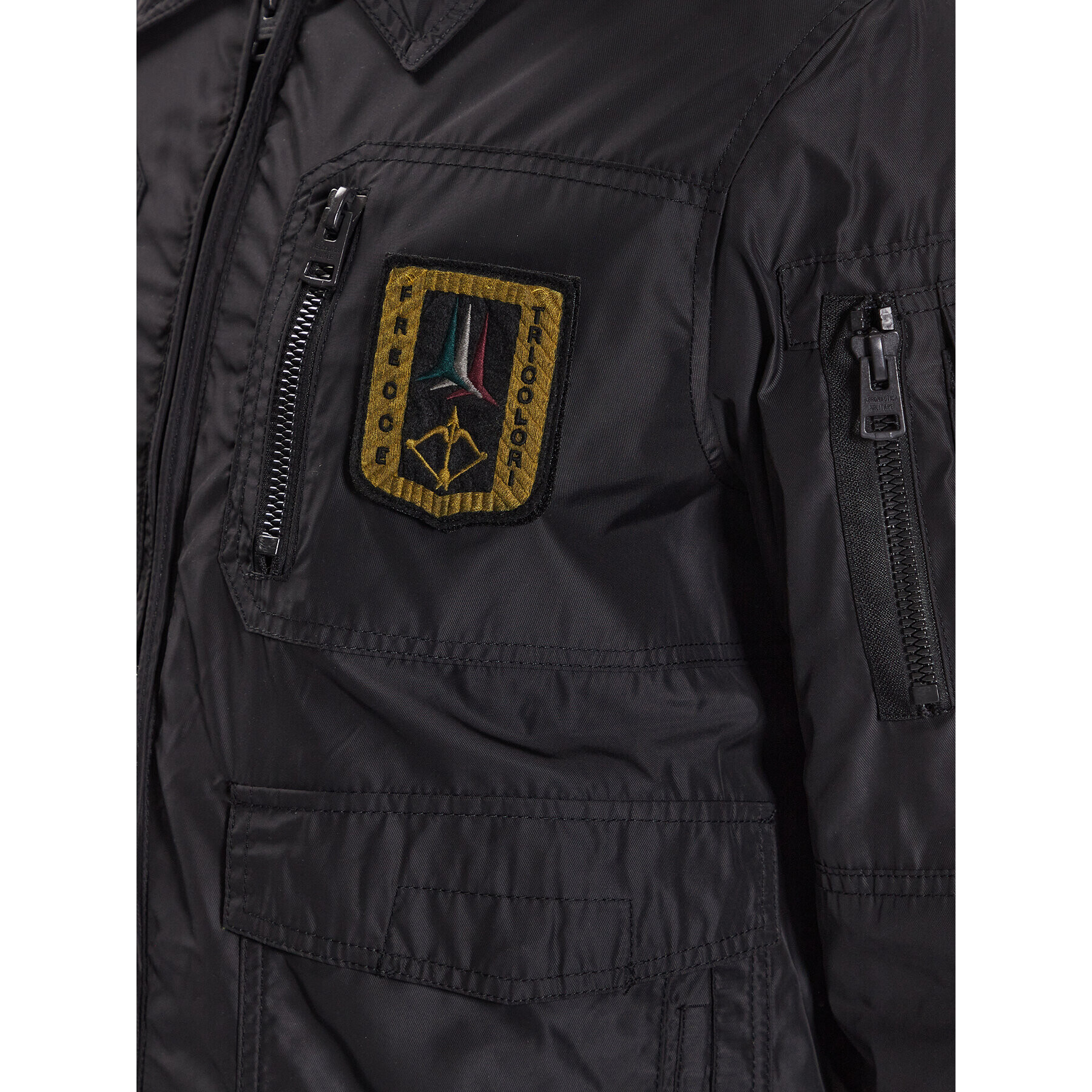 Aeronautica Militare Преходно яке 231AB2071CT3081 Черен Regular Fit - Pepit.bg