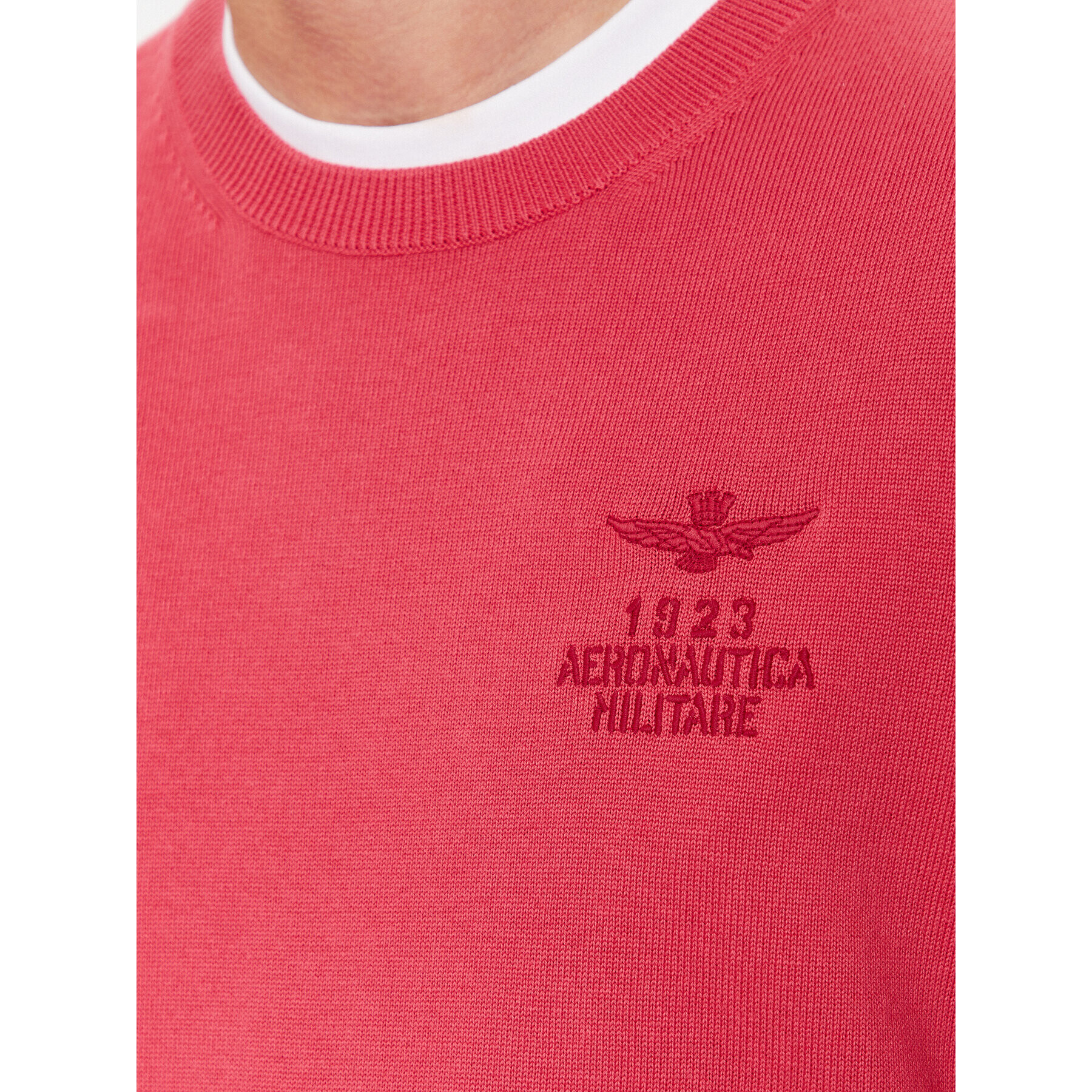 Aeronautica Militare Пуловер 232MA1446L506 Розов Regular Fit - Pepit.bg