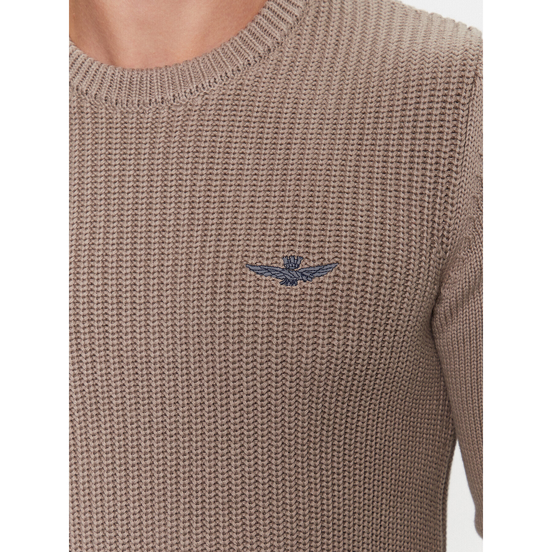 Aeronautica Militare Пуловер 232MA1453L409 Сив Regular Fit - Pepit.bg