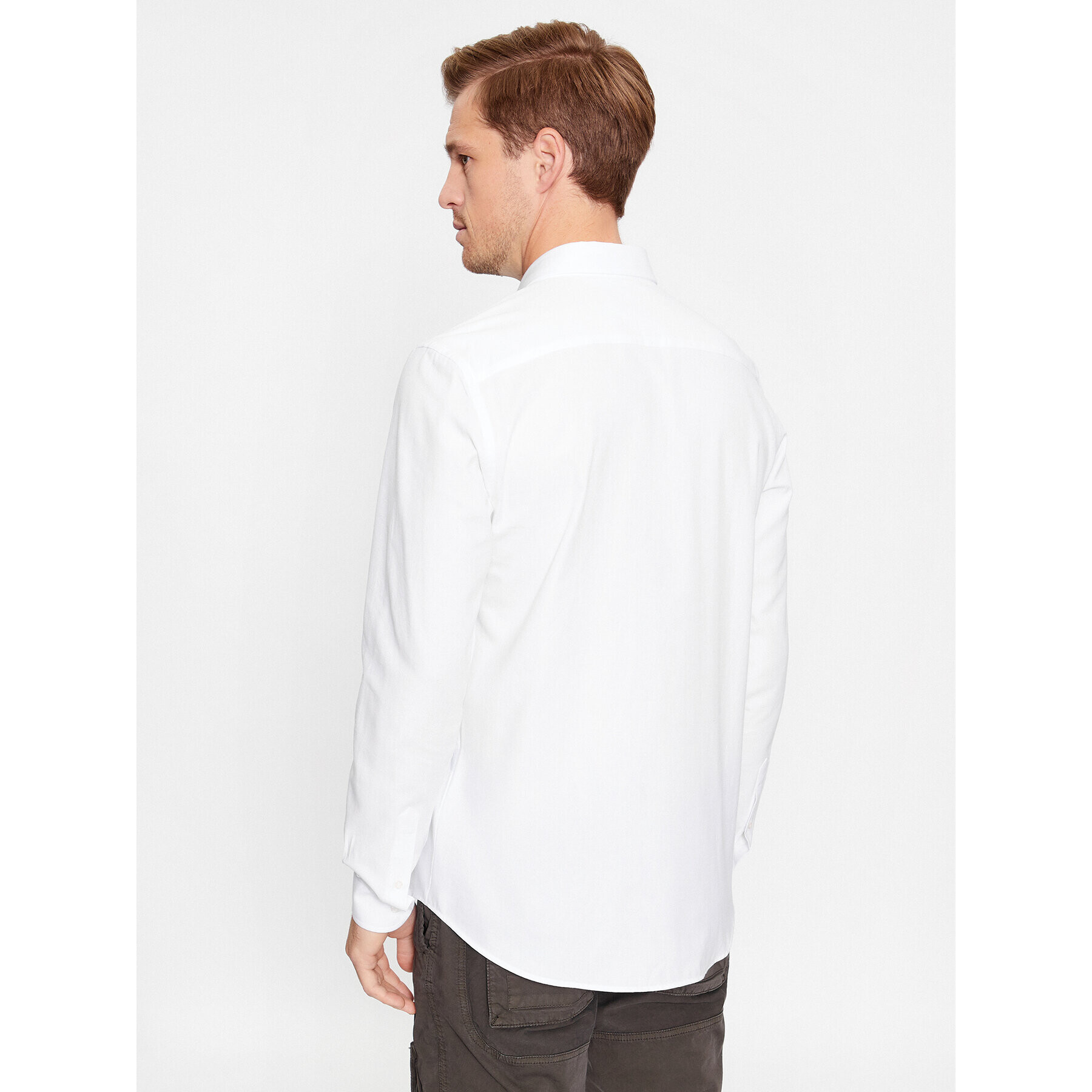 Aeronautica Militare Риза 232CA1237CT3213 Бял Regular Fit - Pepit.bg