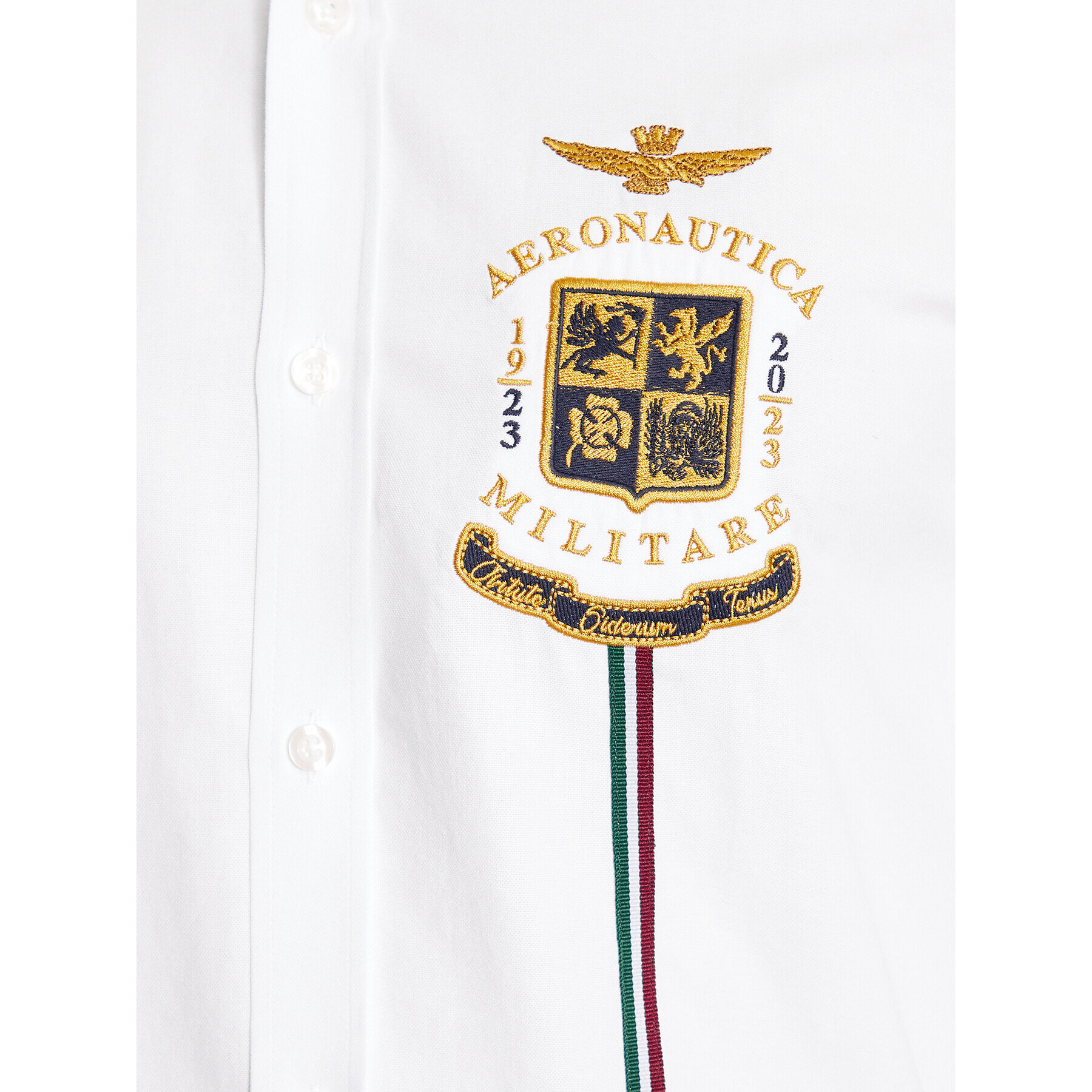 Aeronautica Militare Риза 232CA1237CT3213 Бял Regular Fit - Pepit.bg