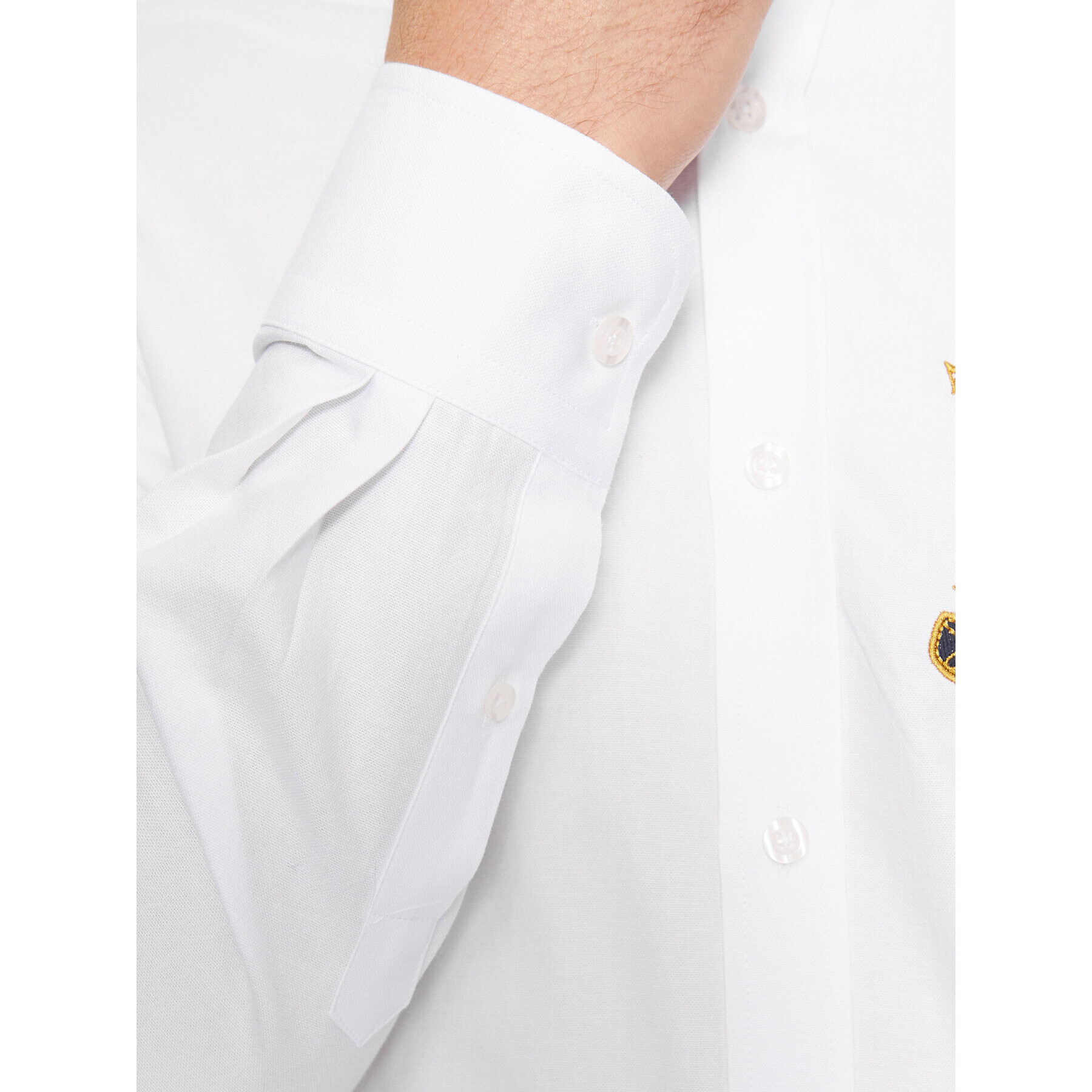 Aeronautica Militare Риза 232CA1237CT3213 Бял Regular Fit - Pepit.bg