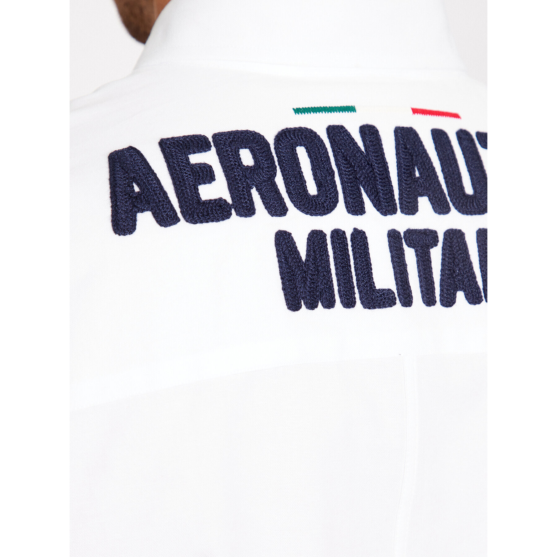 Aeronautica Militare Риза 232CA1238CT3213 Бял Regular Fit - Pepit.bg