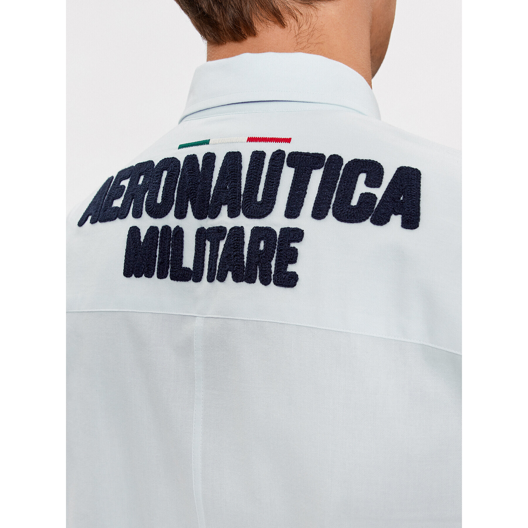 Aeronautica Militare Риза 232CA1238CT3213 Син Regular Fit - Pepit.bg