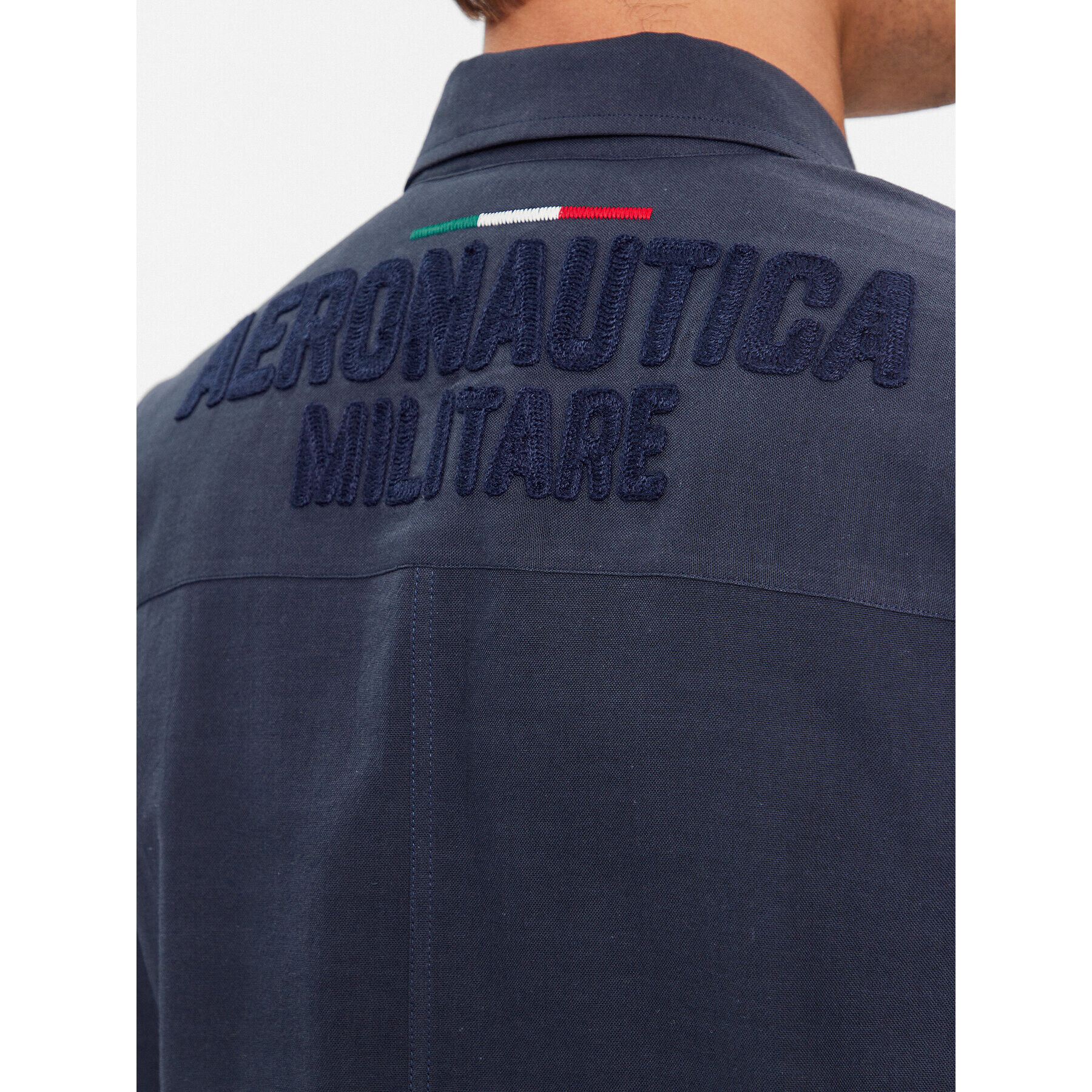 Aeronautica Militare Риза 232CA1238CT3213 Тъмносин Regular Fit - Pepit.bg