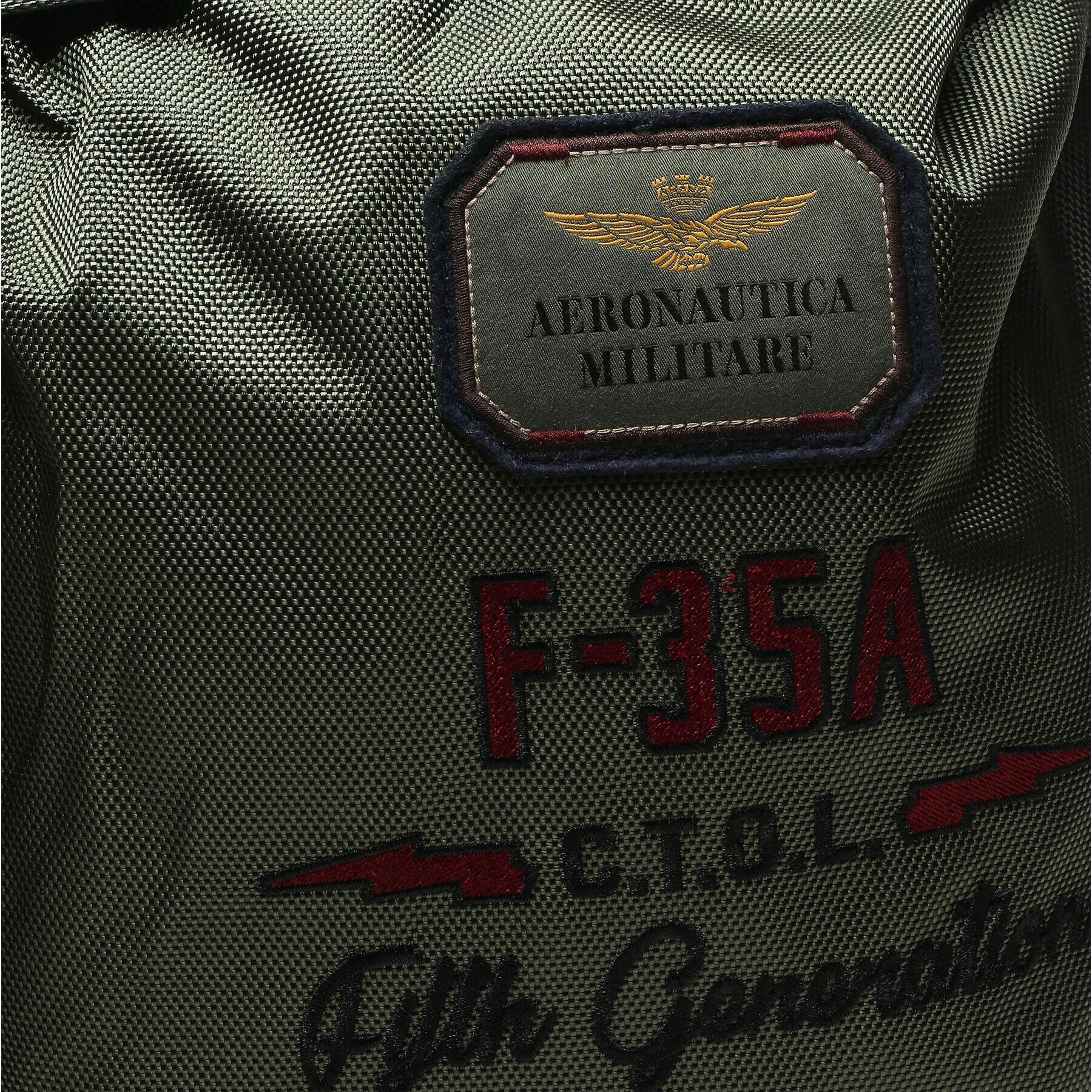 Aeronautica Militare Сак 231BO1092CT3050 Зелен - Pepit.bg