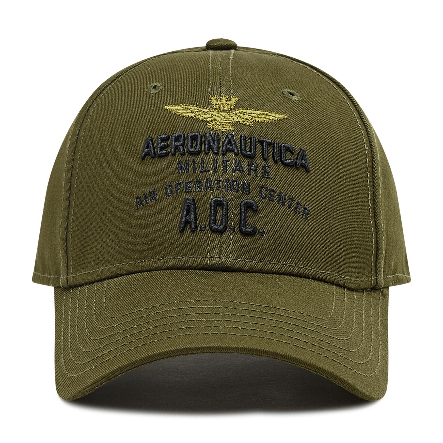 Aeronautica Militare Шапка с козирка 221HA1106CT2261 Зелен - Pepit.bg