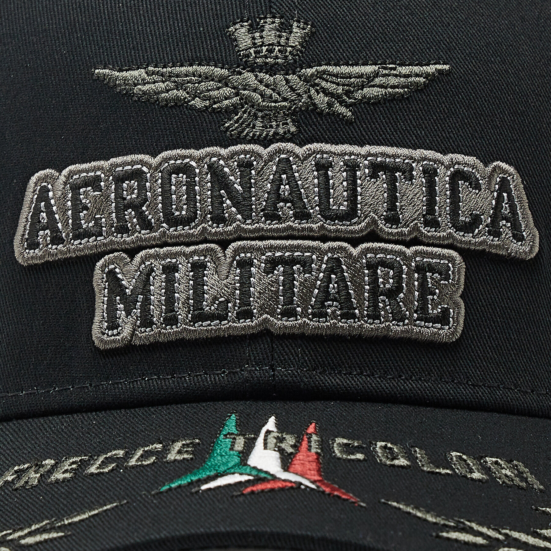 Aeronautica Militare Шапка с козирка 222HA1104CT2261 Черен - Pepit.bg