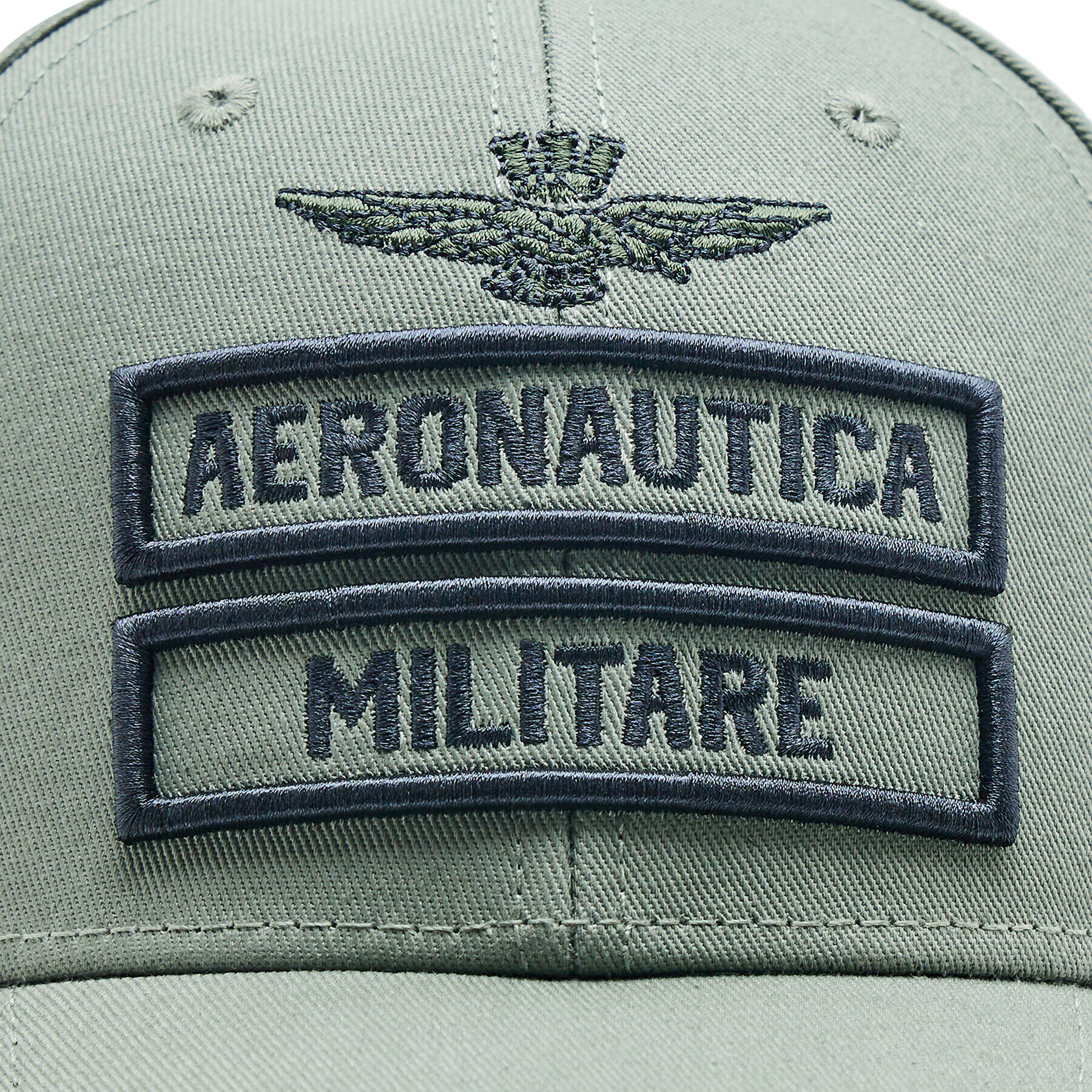 Aeronautica Militare Шапка с козирка 231HA1126CT2261 Зелен - Pepit.bg