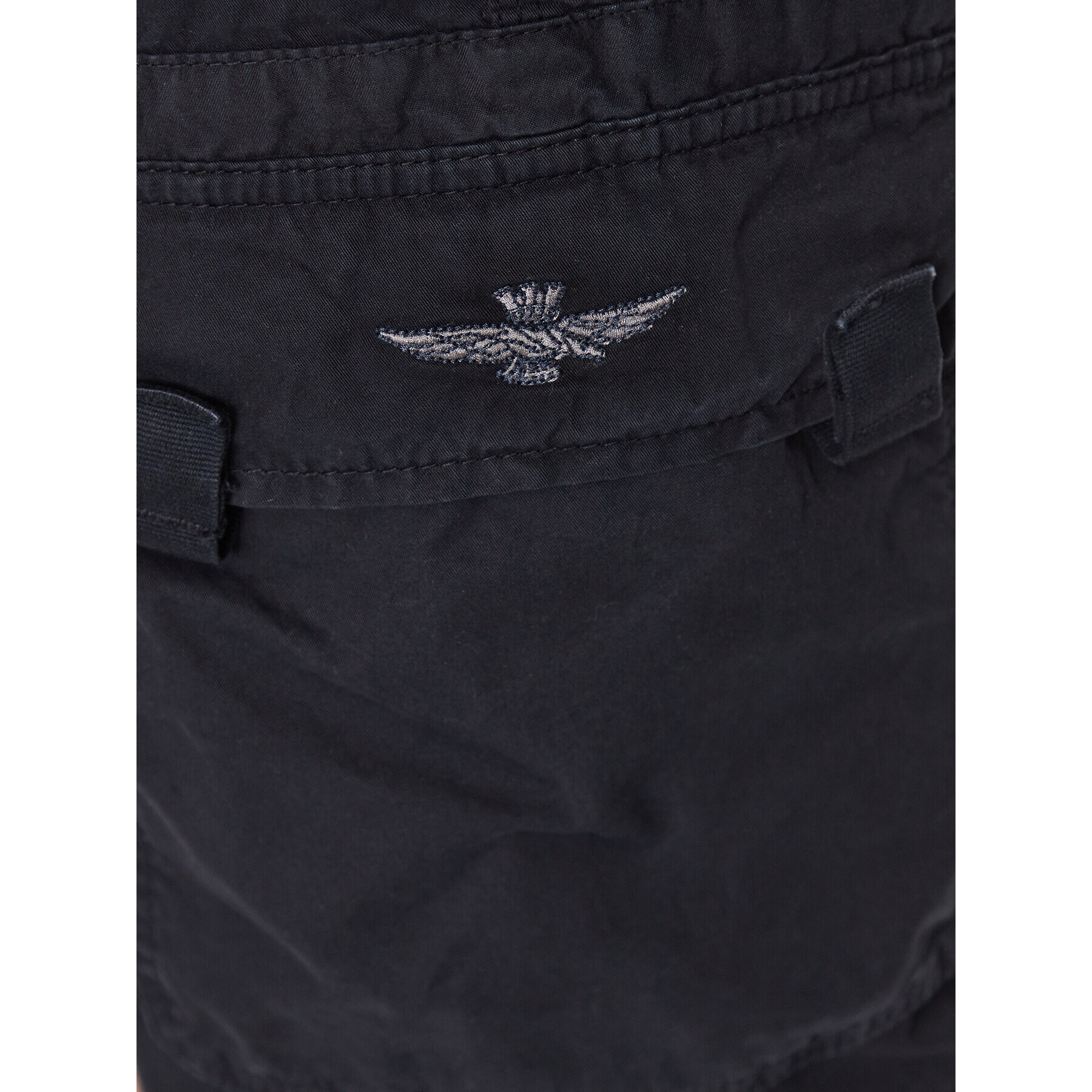 Aeronautica Militare Шорти от плат 231BE003CT1122 Тъмносин Regular Fit - Pepit.bg