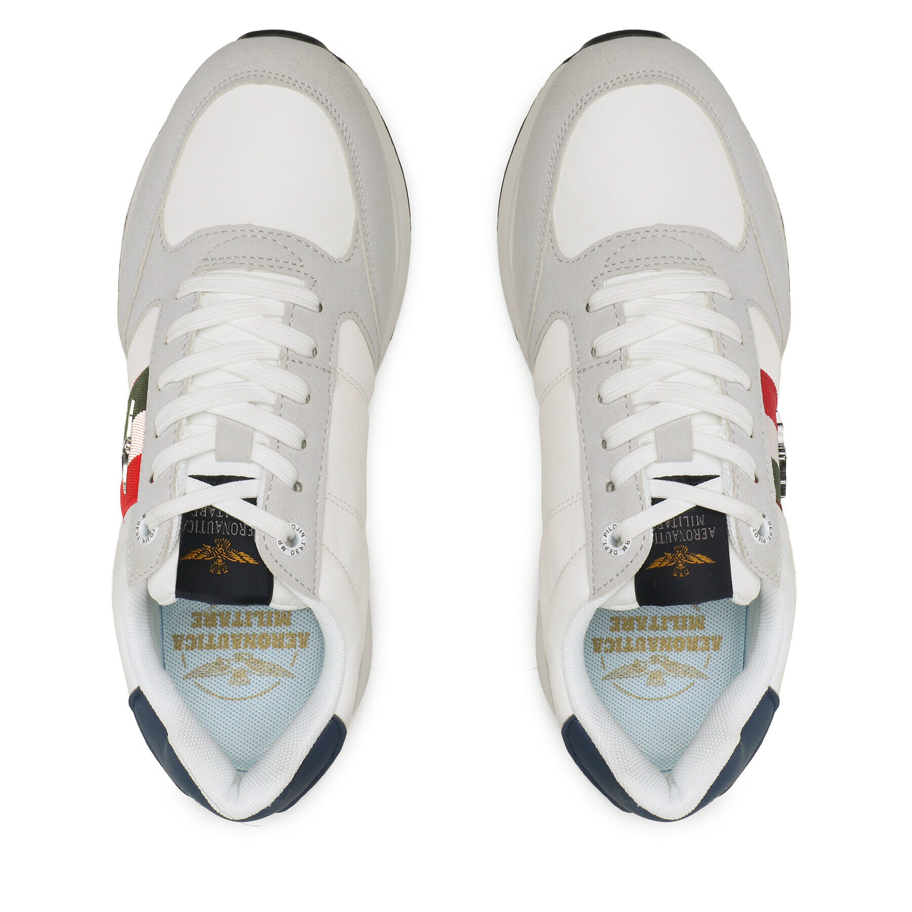 Aeronautica Militare Сникърси 231SC227CT3058 Бял - Pepit.bg