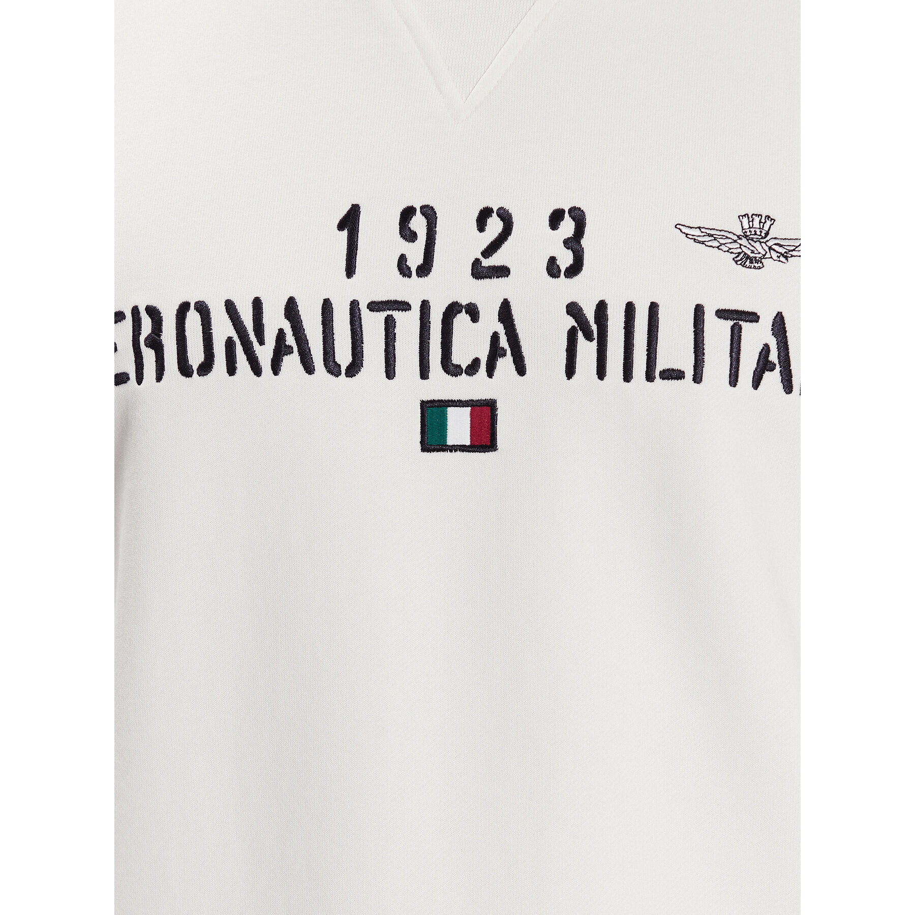 Aeronautica Militare Суитшърт 231FE1746F489 Екрю Regular Fit - Pepit.bg