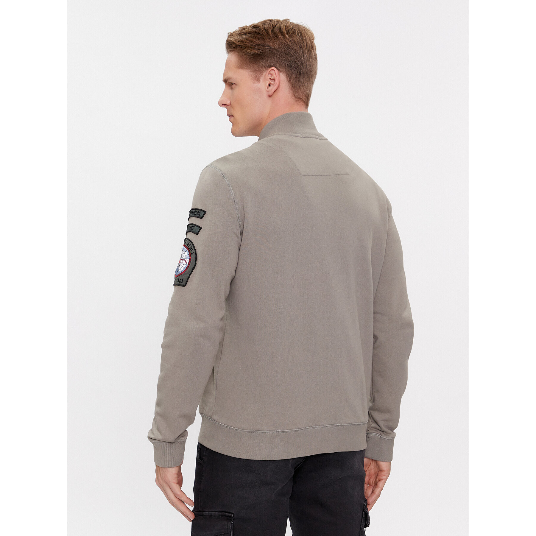 Aeronautica Militare Суитшърт 232FE1846F531 Каки Regular Fit - Pepit.bg