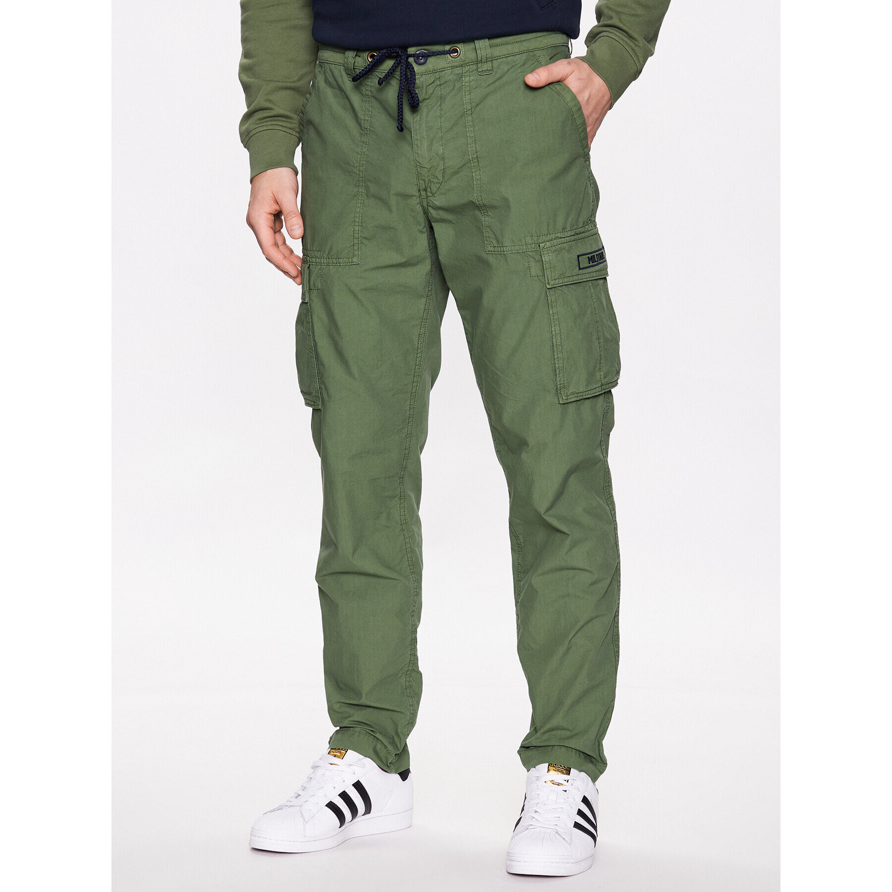 Aeronautica Militare Текстилни панталони 231PA1515CT3070 Зелен Regular Fit - Pepit.bg