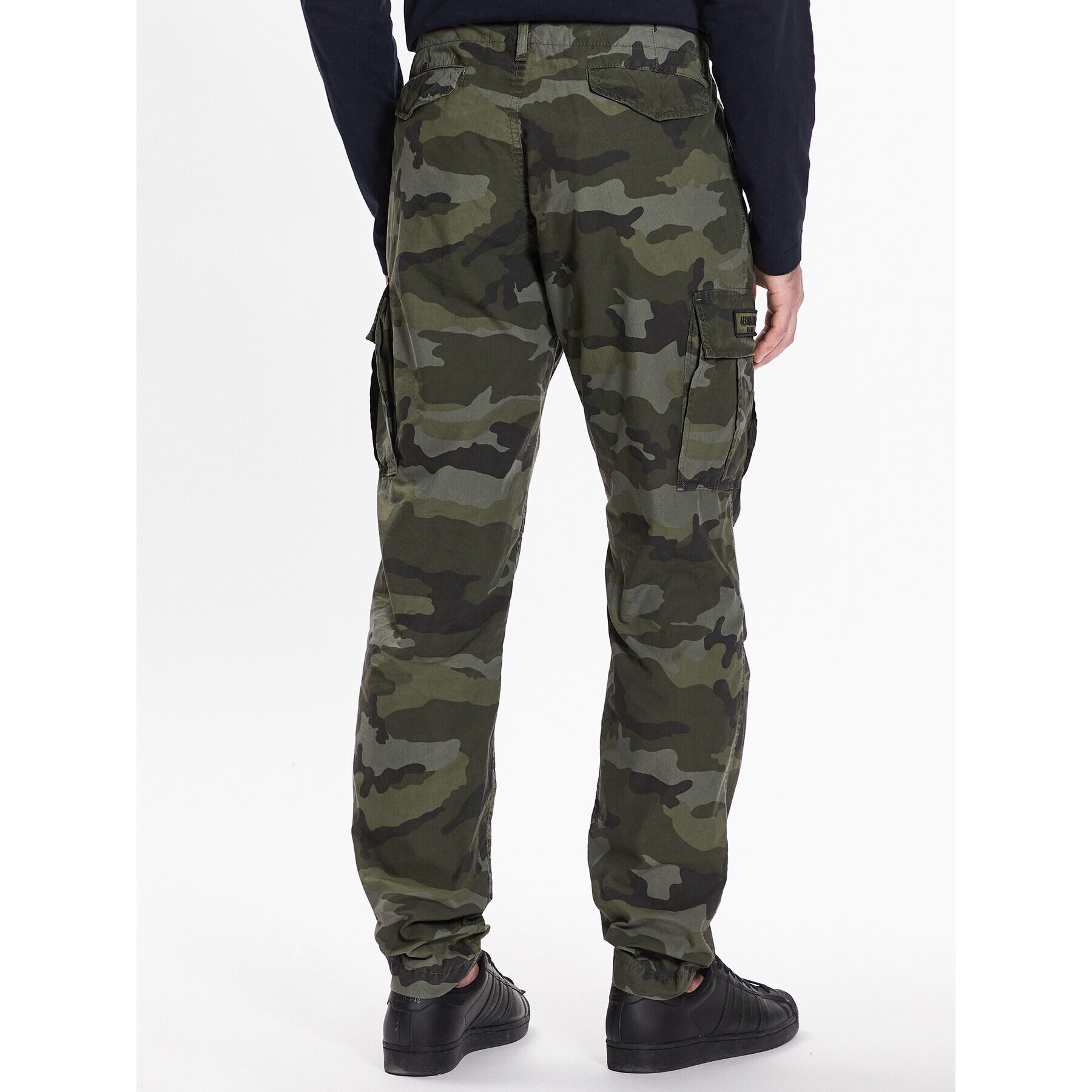 Aeronautica Militare Текстилни панталони 231PA1522CT3090 Каки Regular Fit - Pepit.bg