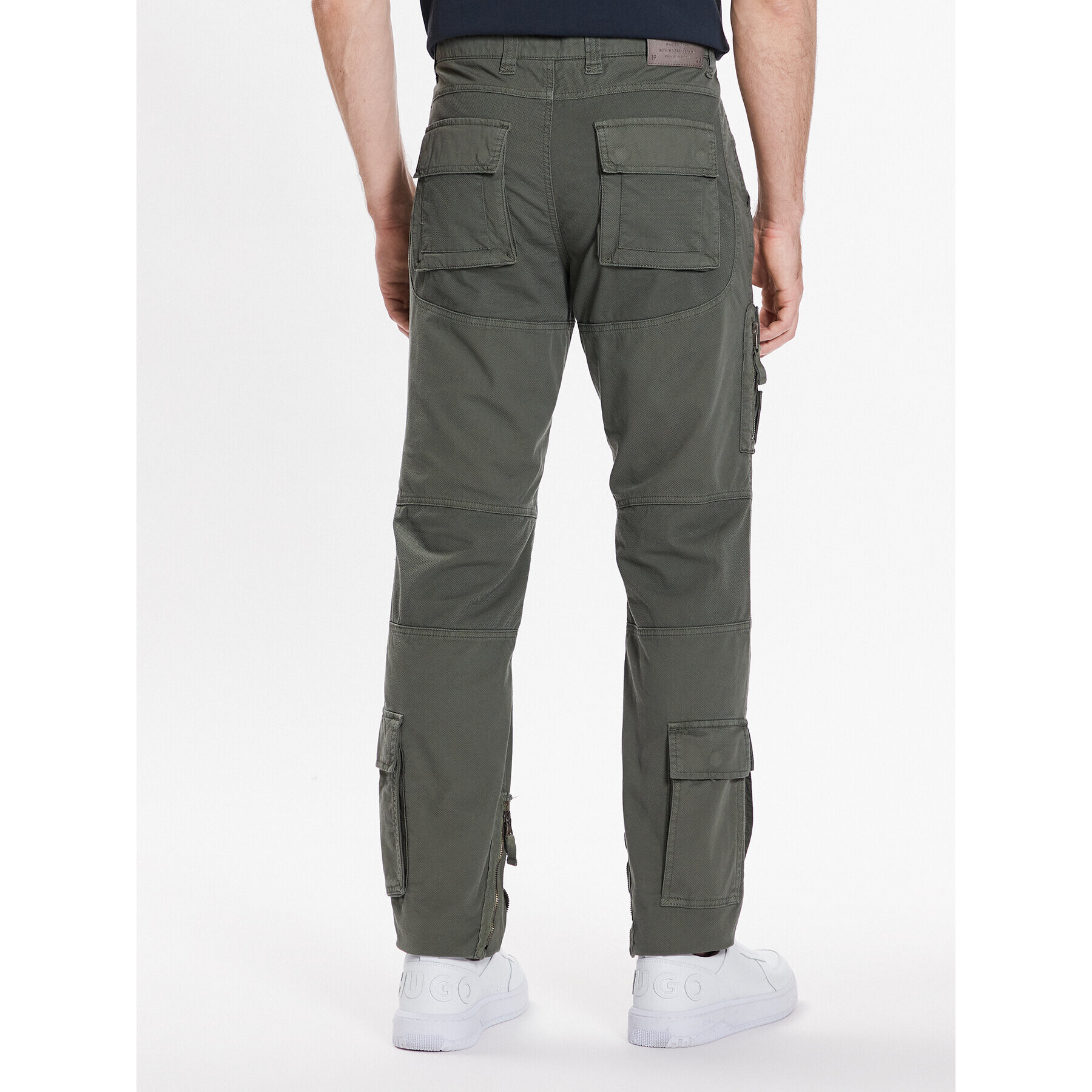 Aeronautica Militare Текстилни панталони 231PA1527CT3092 Зелен Regular Fit - Pepit.bg