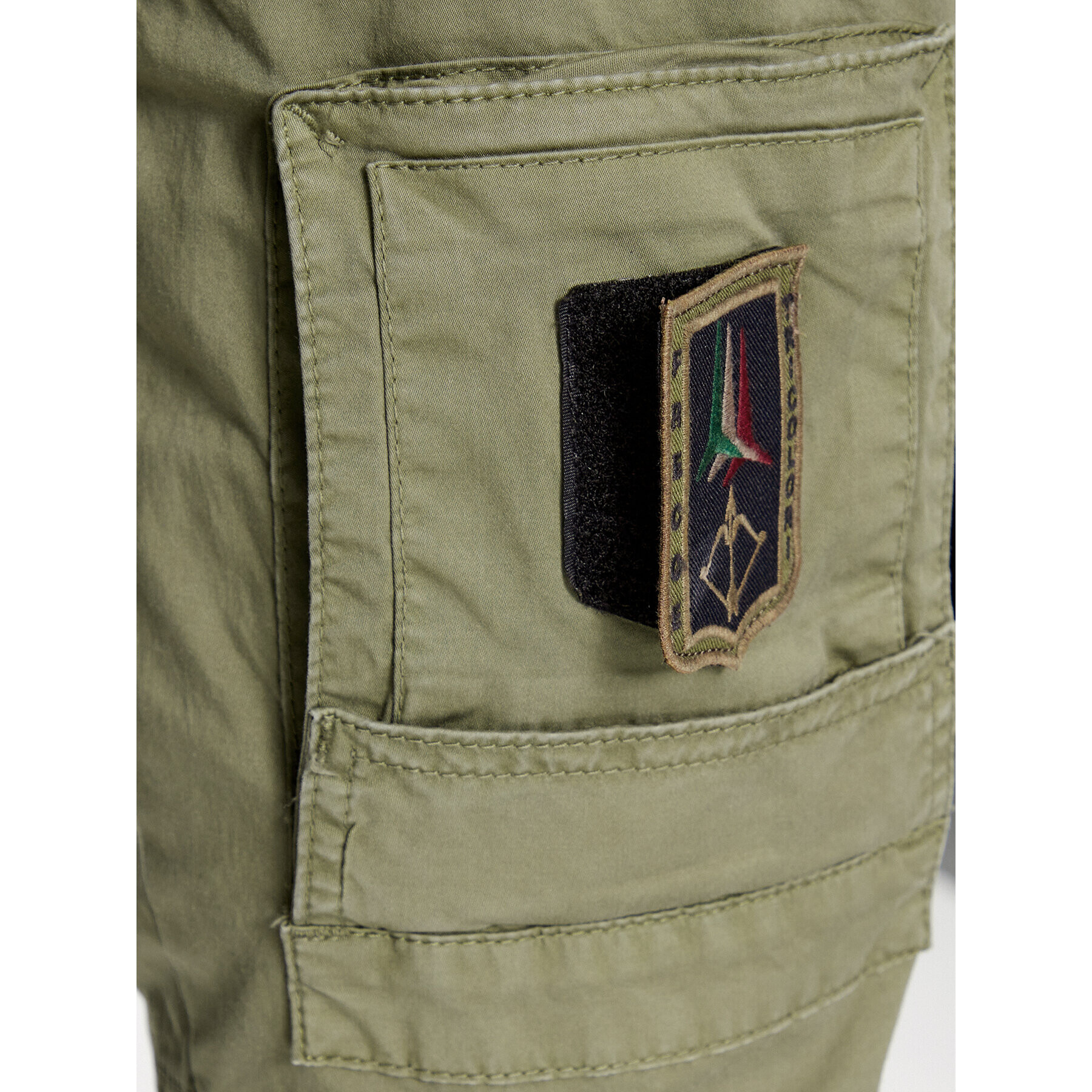 Aeronautica Militare Текстилни панталони 232PA1387CT1493 Зелен Regular Fit - Pepit.bg