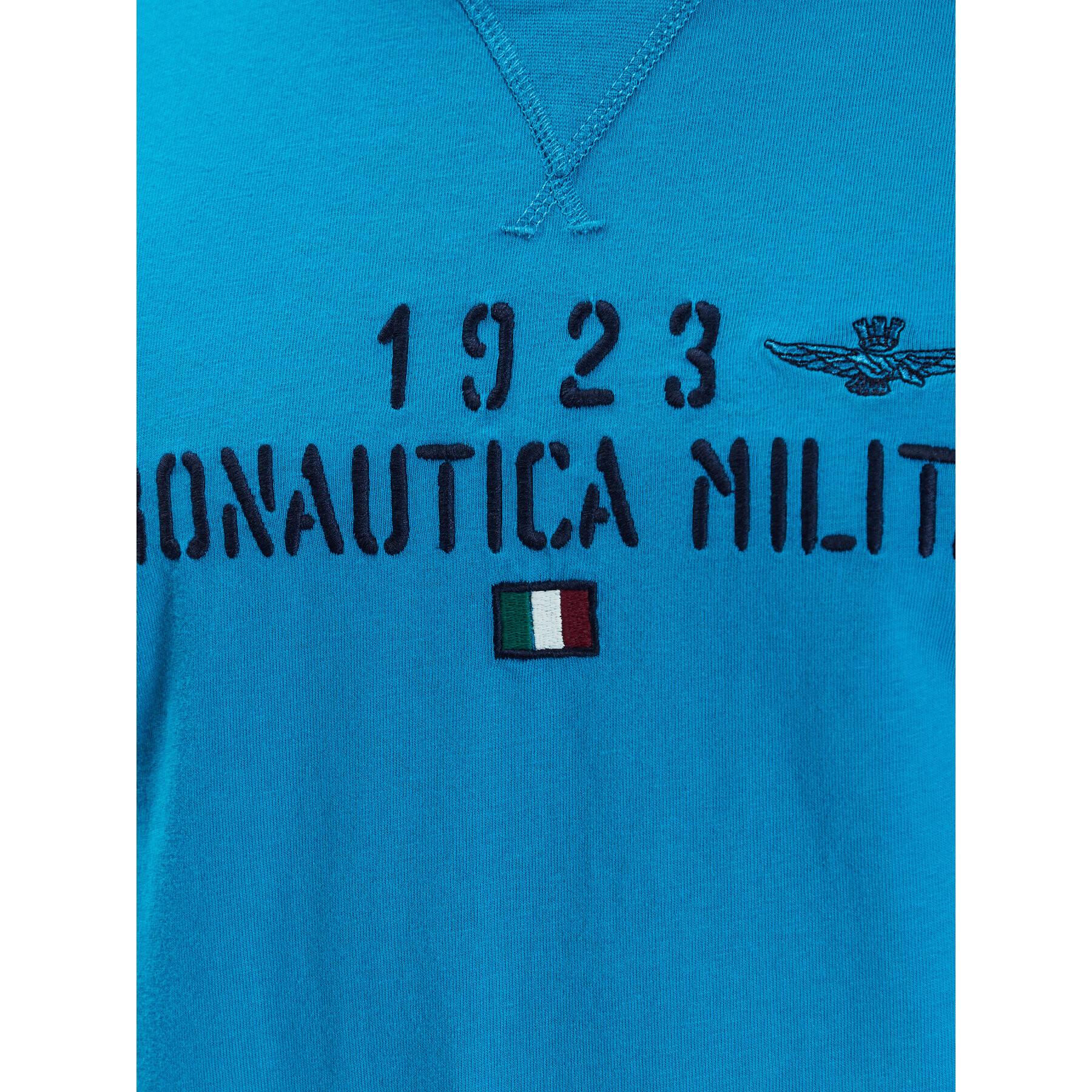 Aeronautica Militare Тишърт 231TS2099J584 Син Regular Fit - Pepit.bg