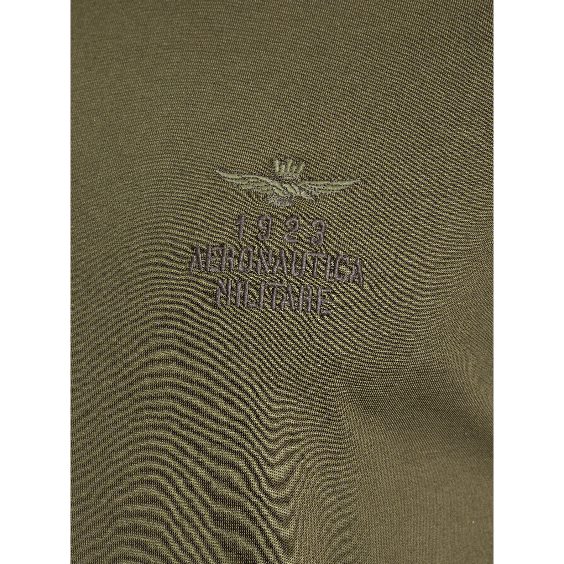 Aeronautica Militare Тишърт 232TS2129J609 Зелен Regular Fit - Pepit.bg