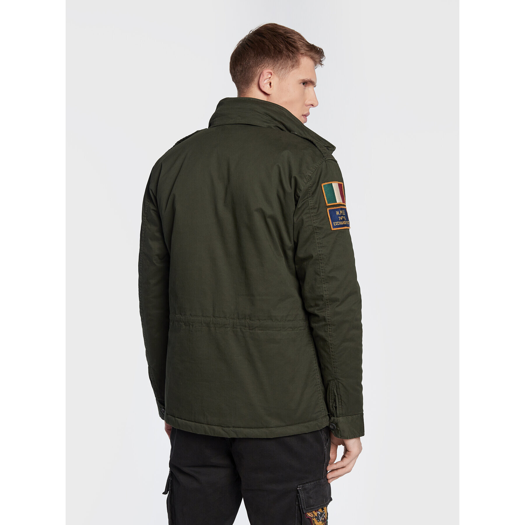 Aeronautica Militare Зимно яке 222AB2038CT3013 Зелен Regular Fit - Pepit.bg