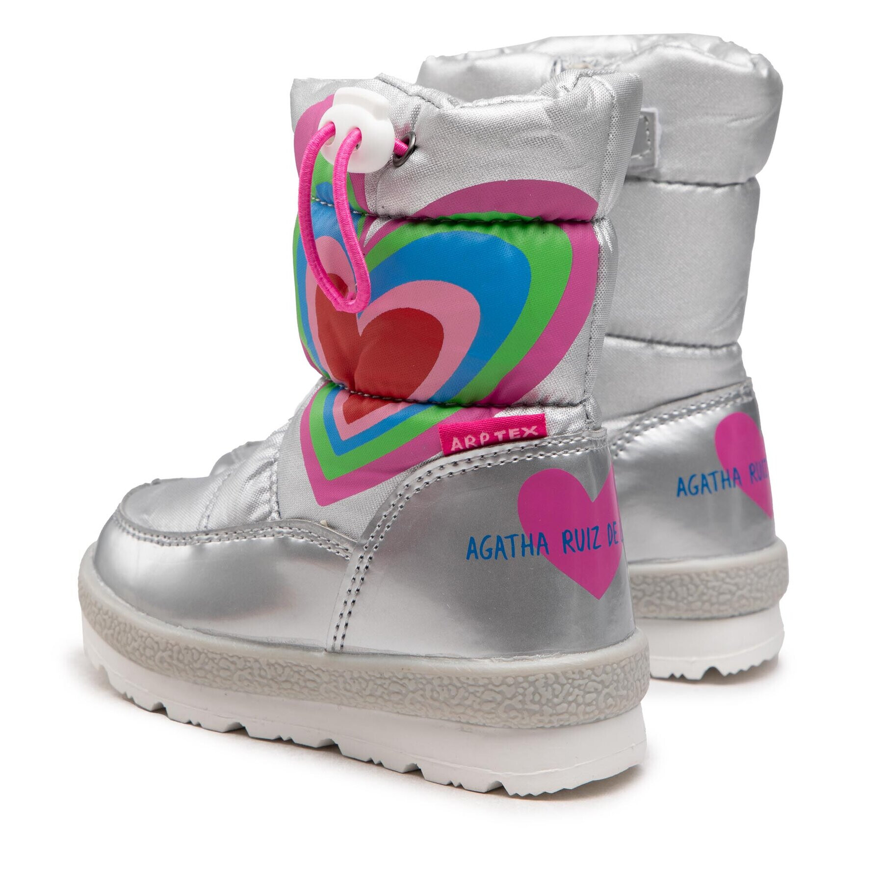 Agatha Ruiz de la Prada Апрески 221996-B M Сребрист - Pepit.bg