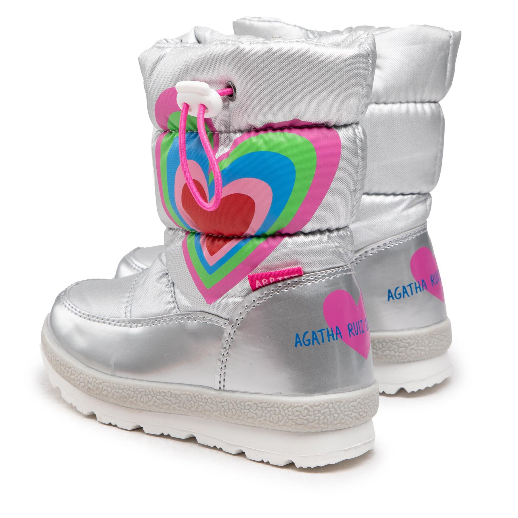 Agatha Ruiz de la Prada Апрески 221996-B S Сребрист - Pepit.bg