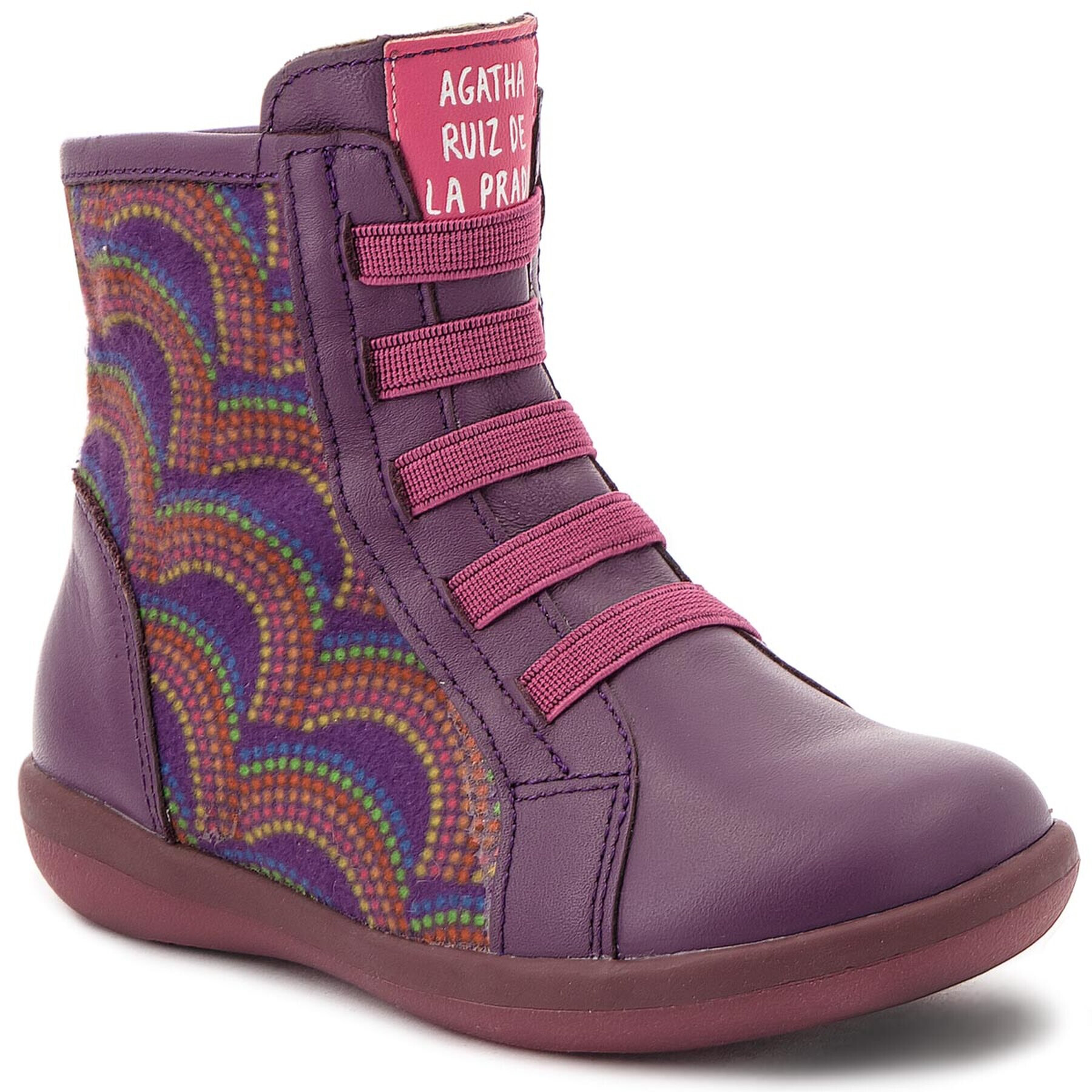 Agatha Ruiz de la Prada Ботуши 181939 Виолетов - Pepit.bg