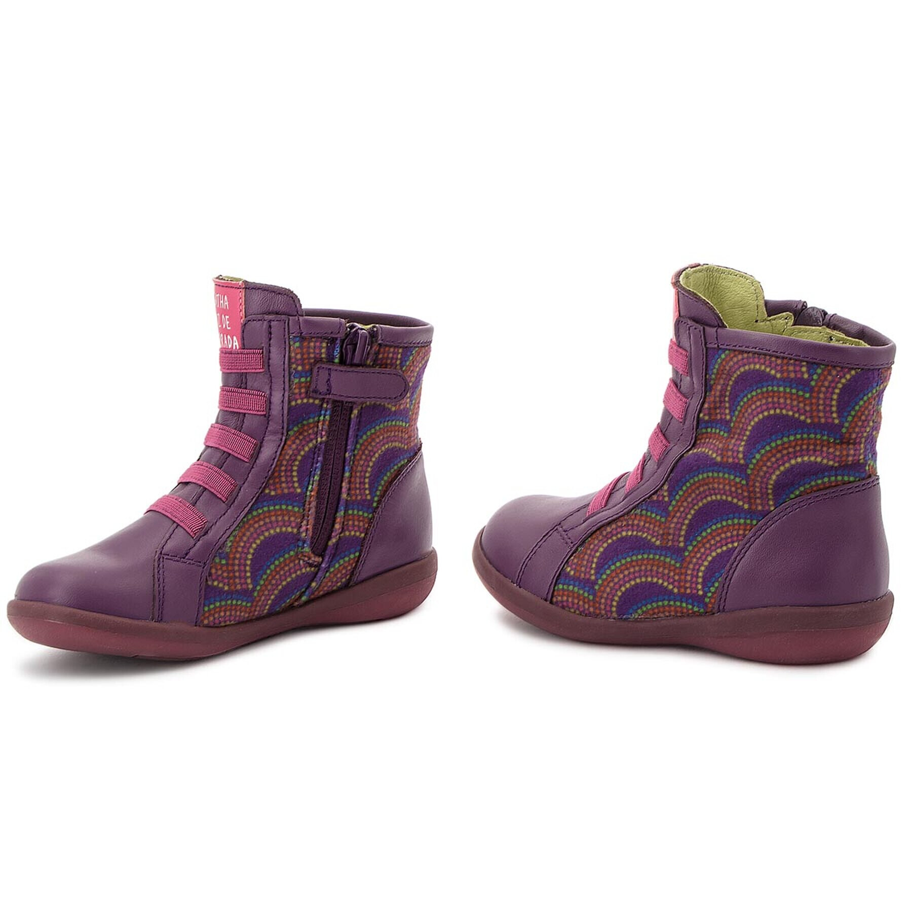 Agatha Ruiz de la Prada Ботуши 181939 Виолетов - Pepit.bg