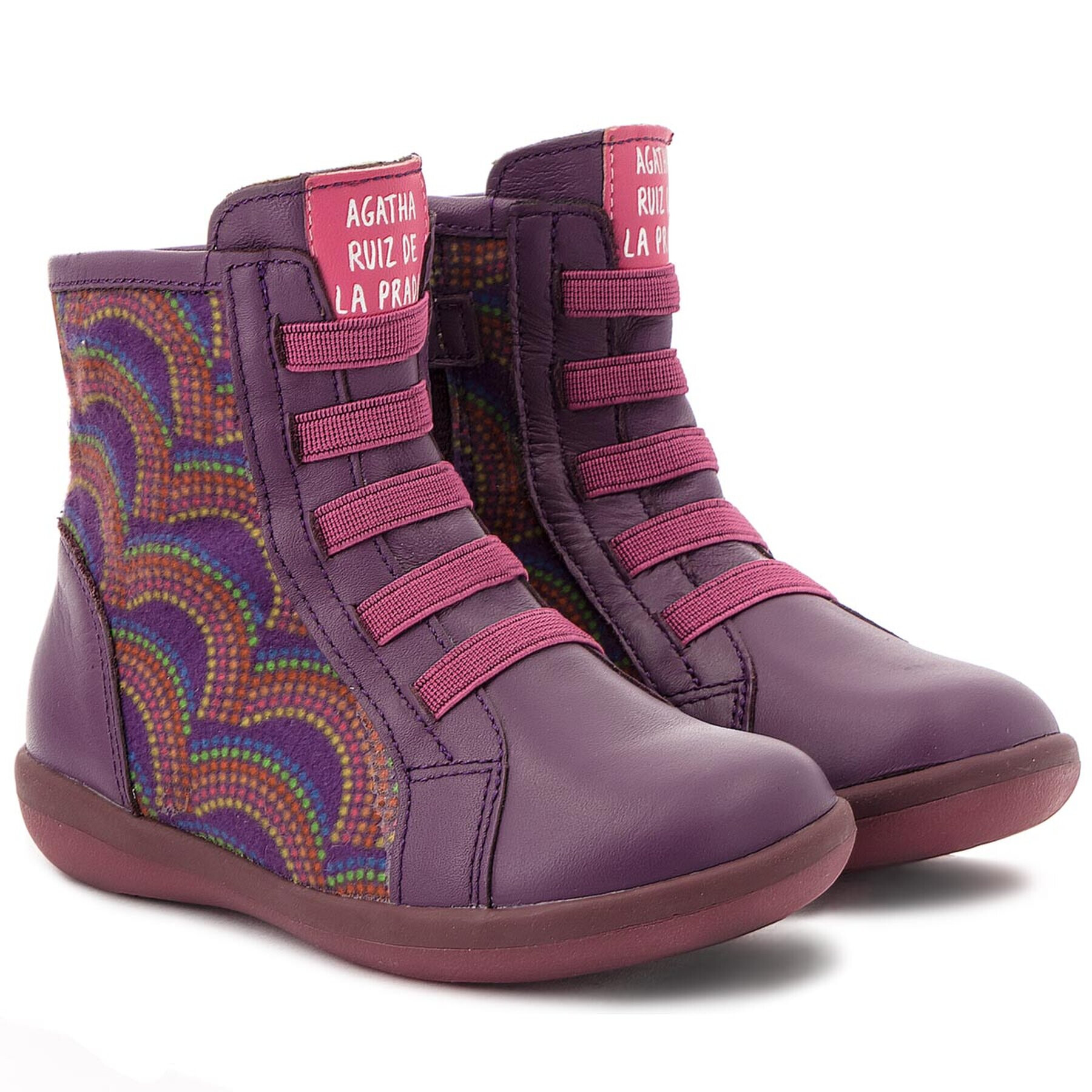 Agatha Ruiz de la Prada Ботуши 181939 Виолетов - Pepit.bg