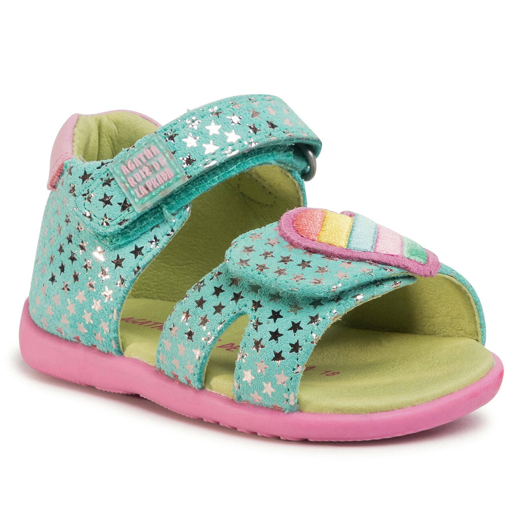 Agatha Ruiz de la Prada Сандали 202905 Зелен - Pepit.bg