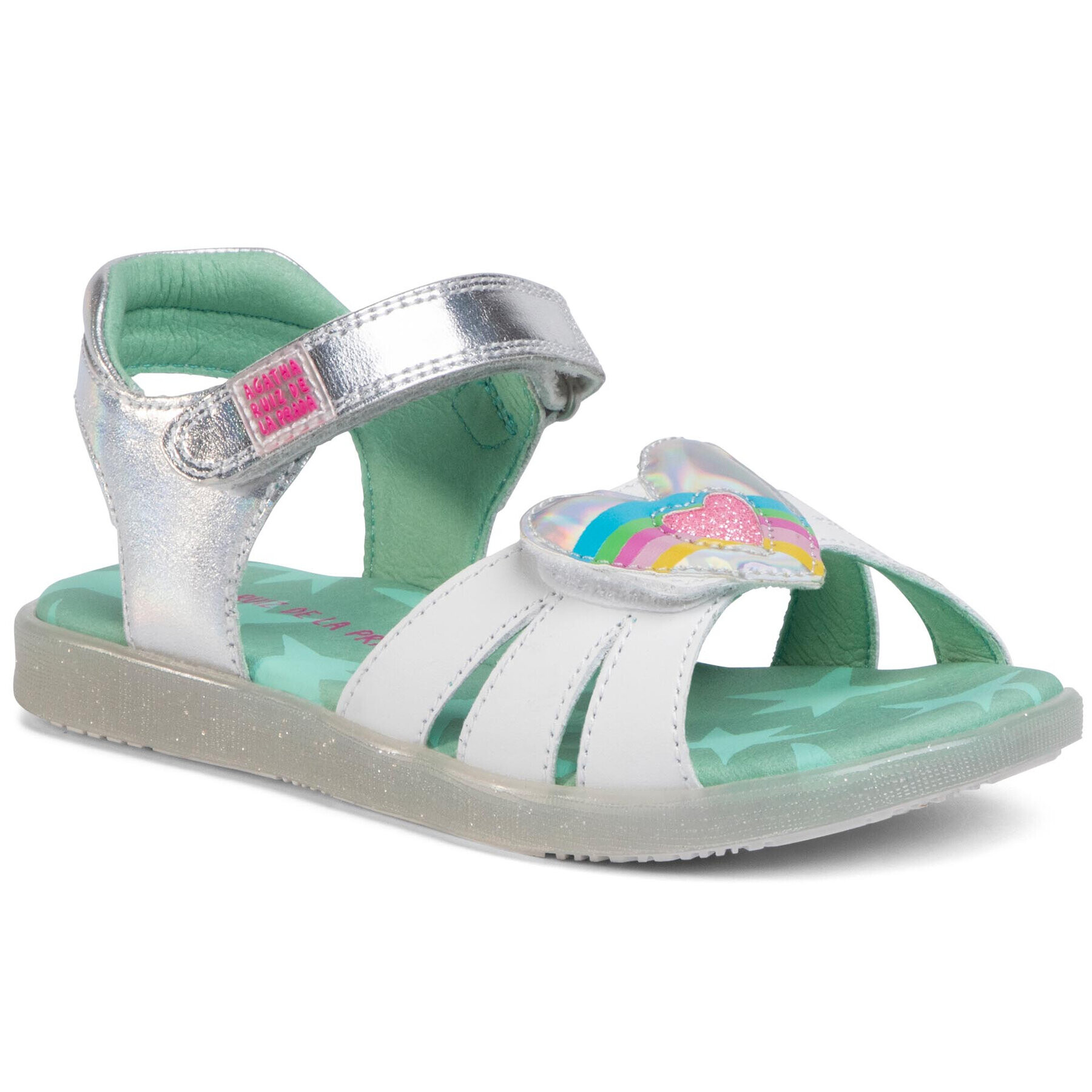 Agatha Ruiz de la Prada Сандали 202950 S Бял - Pepit.bg