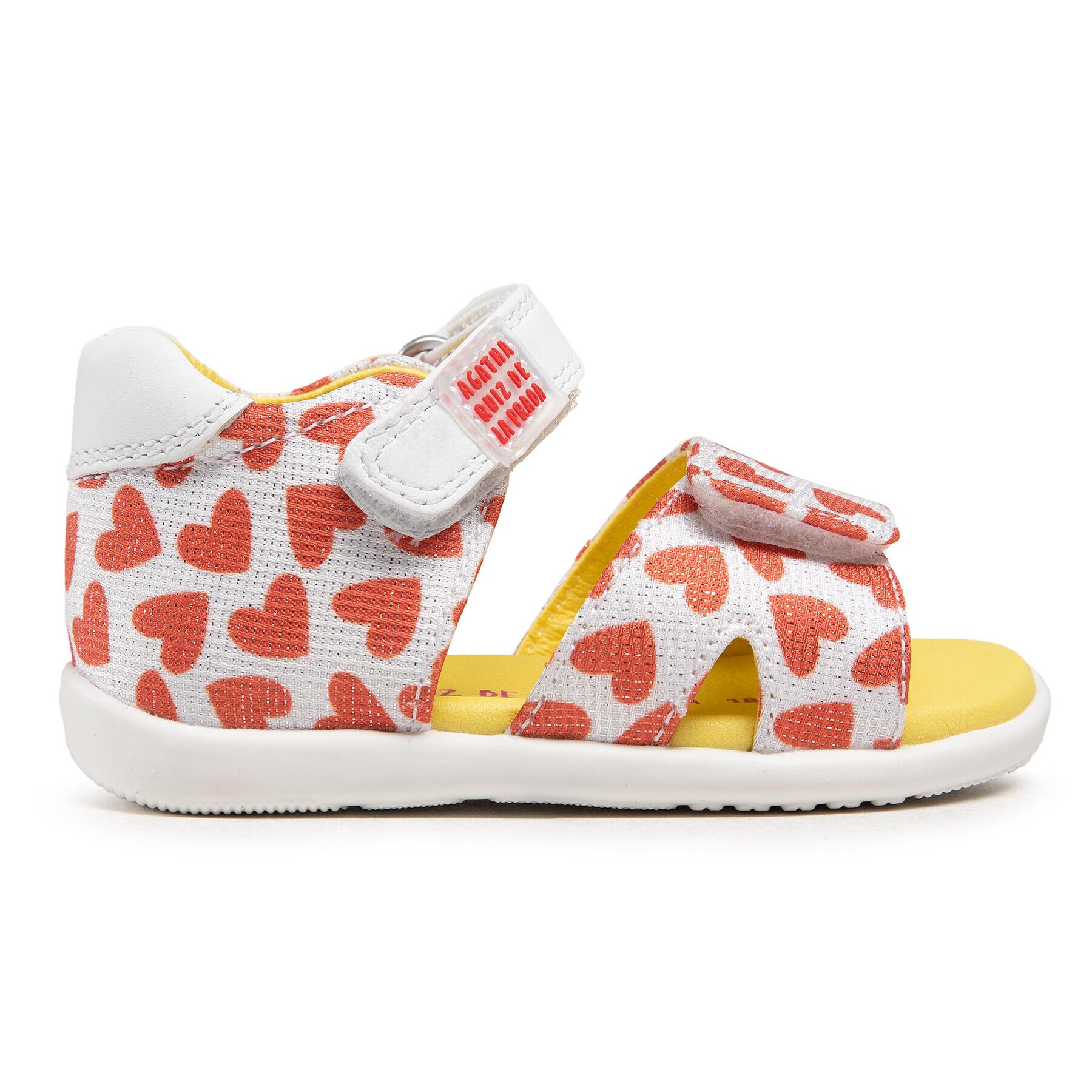 Agatha Ruiz de la Prada Сандали 212901 Бял - Pepit.bg