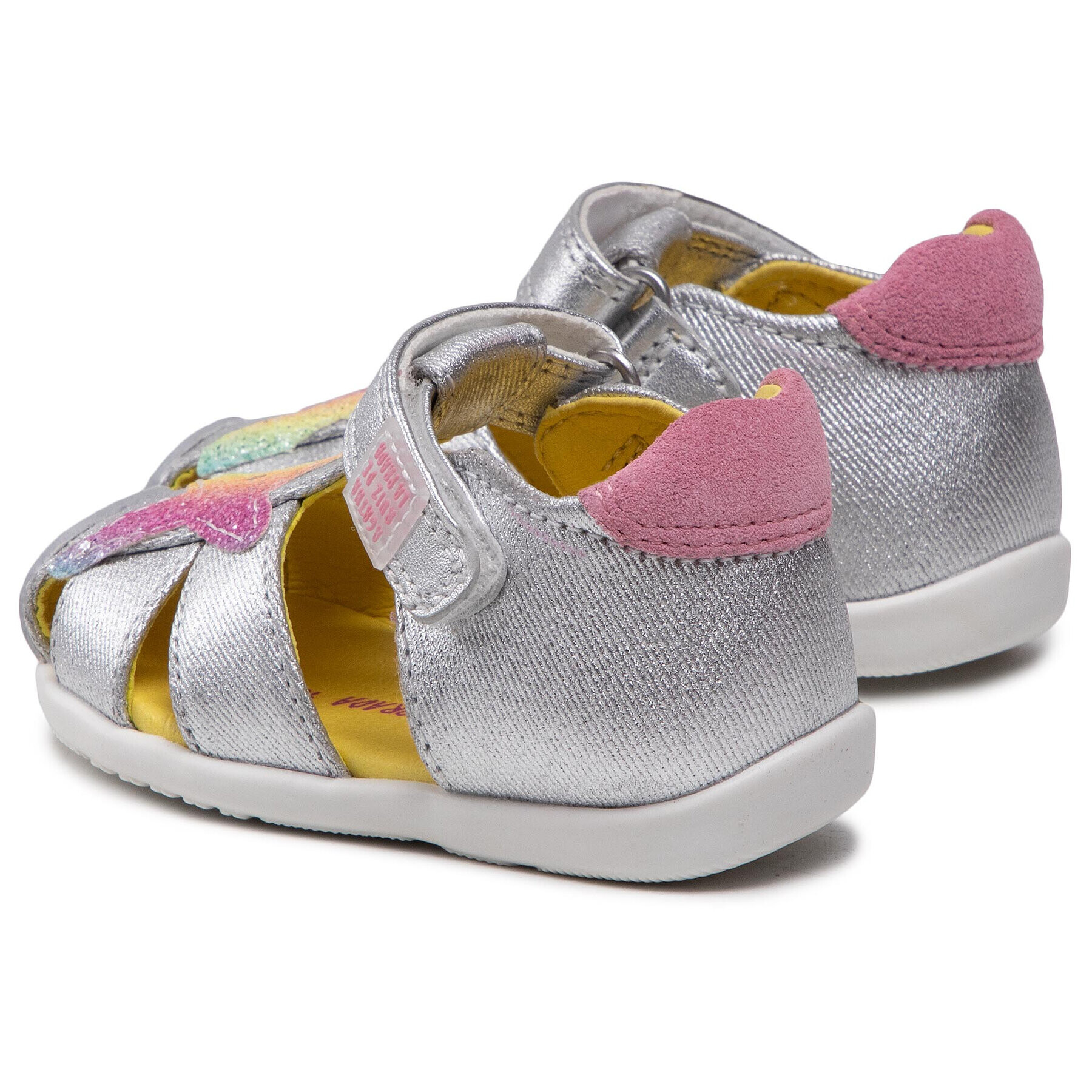 Agatha Ruiz de la Prada Сандали 212902 Сребрист - Pepit.bg