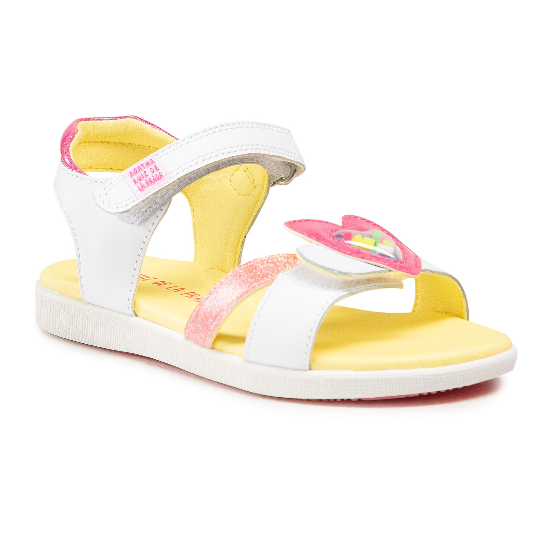 Agatha Ruiz de la Prada Сандали 212930 S Бял - Pepit.bg