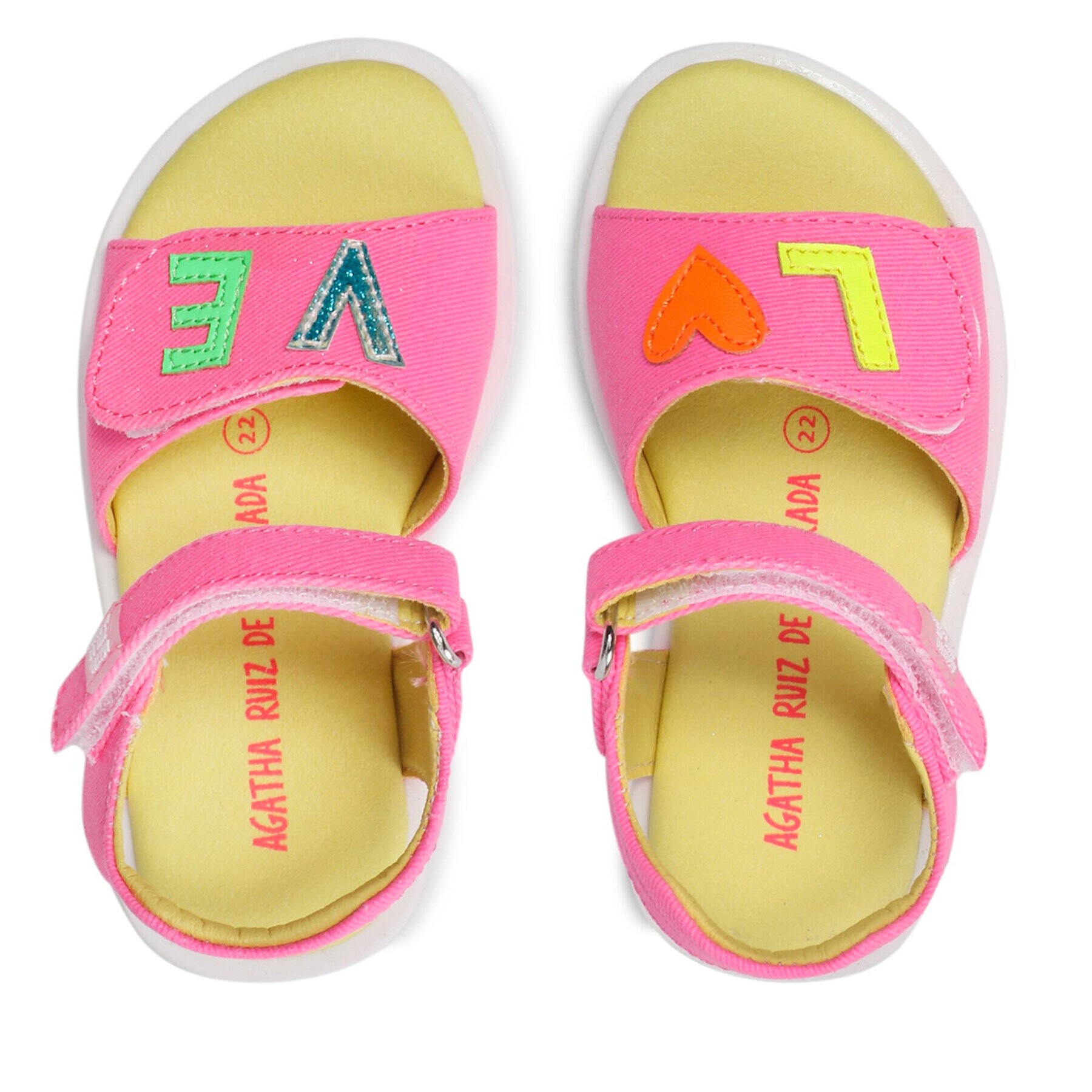 Agatha Ruiz de la Prada Сандали 222930-A Розов - Pepit.bg