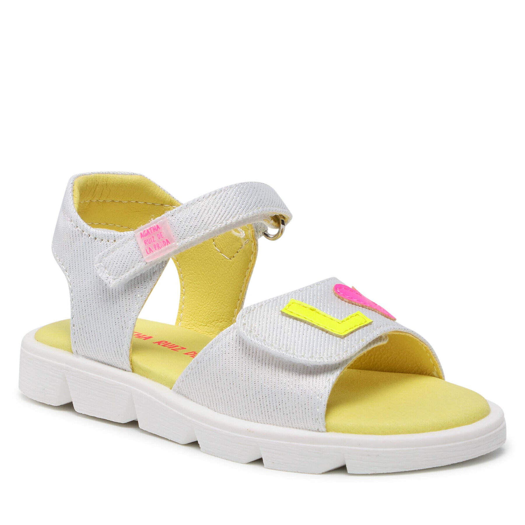 Agatha Ruiz de la Prada Сандали 222930 B Бял - Pepit.bg