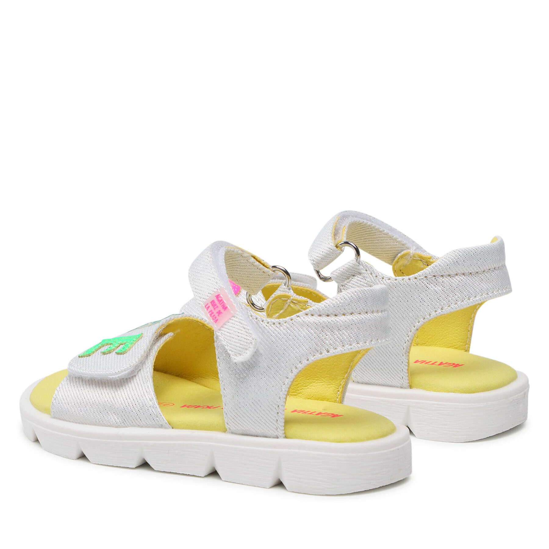 Agatha Ruiz de la Prada Сандали 222930 B Бял - Pepit.bg