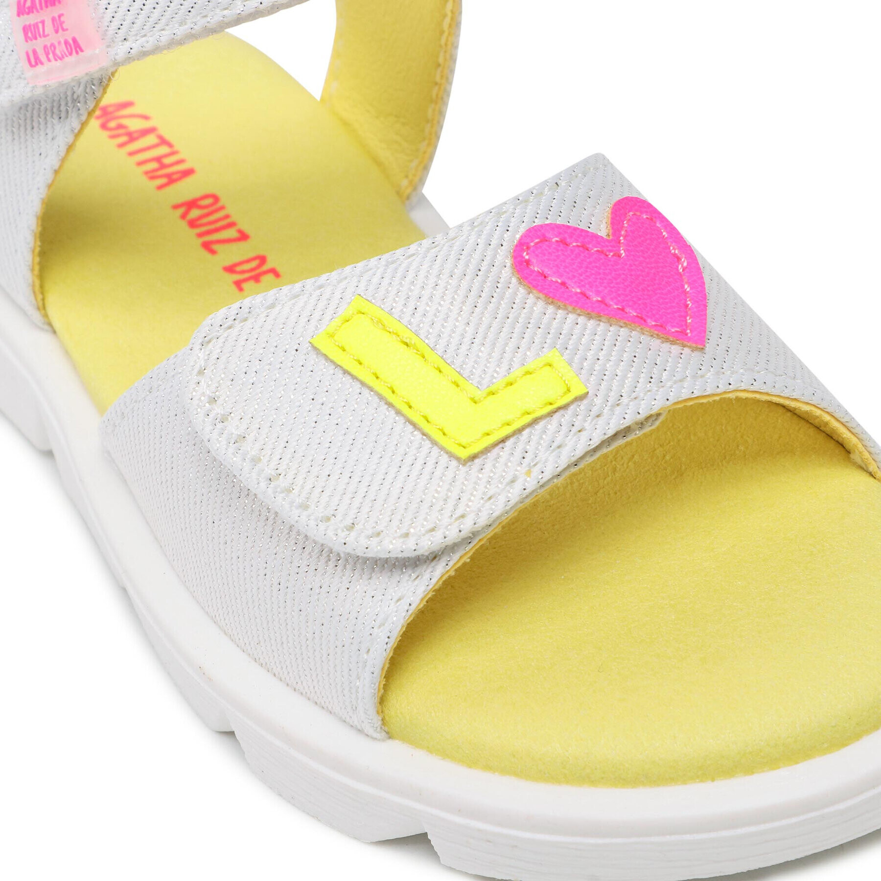 Agatha Ruiz de la Prada Сандали 222930 B Бял - Pepit.bg