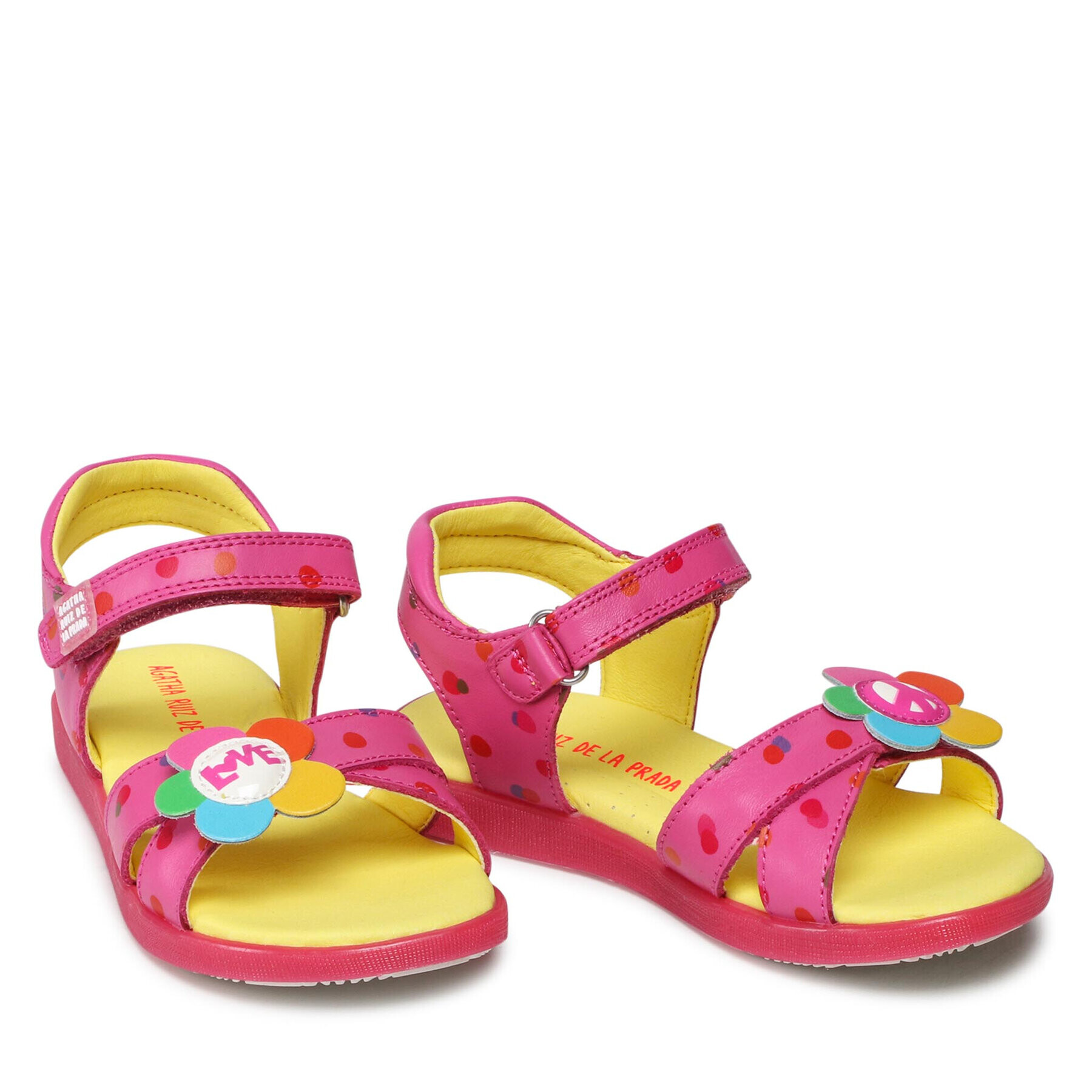 Agatha Ruiz de la Prada Сандали 222935 A S Розов - Pepit.bg